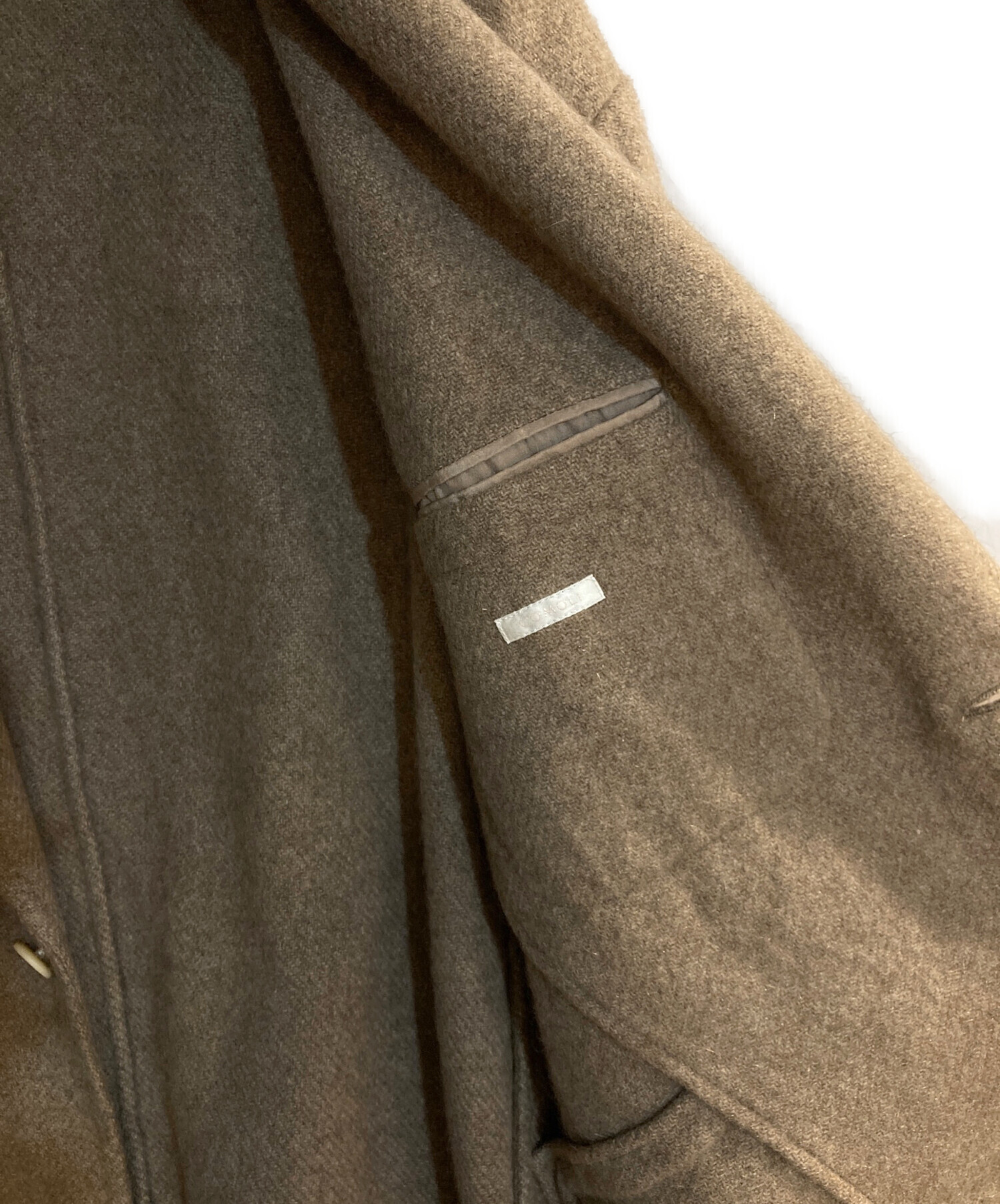 中古・古着通販】COMOLI (コモリ) カシミヤチェスターコート ブラウン