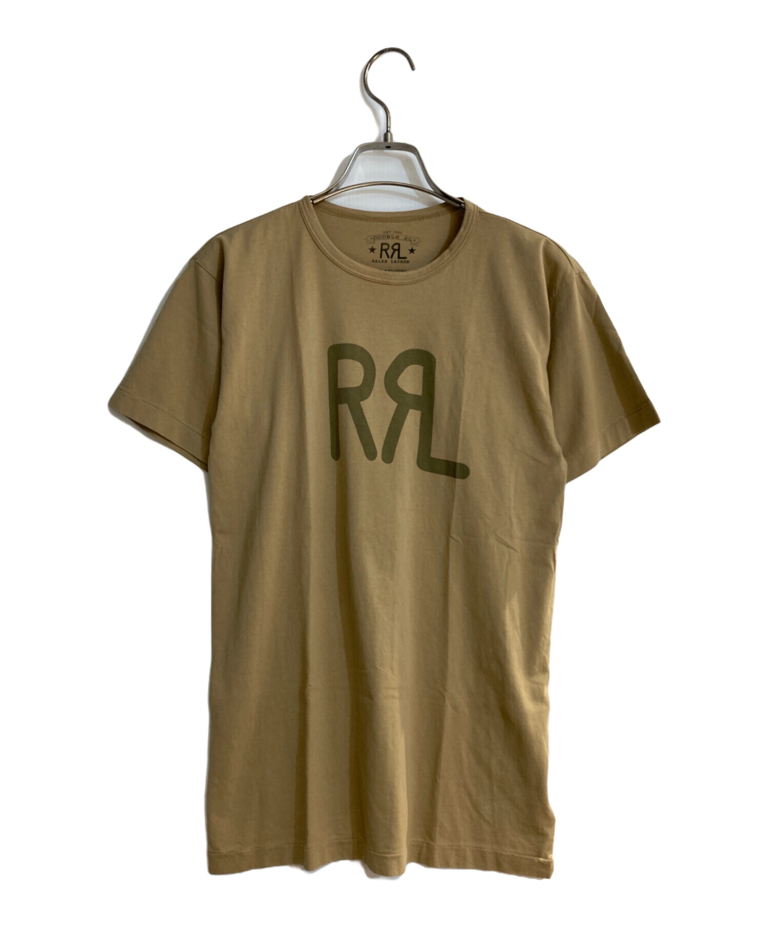 中古・古着通販】RRL (ダブルアールエル) ロゴプリントTシャツ