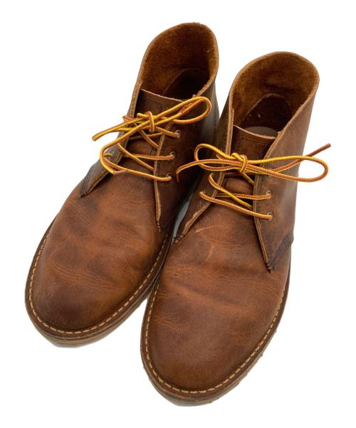 【廃盤商品・美品】RED WING レッドウィングチャッカブーツブラウンUK42 中古・古着通販】RED WING (レッドウィング) ウィークエンダーチャッカ