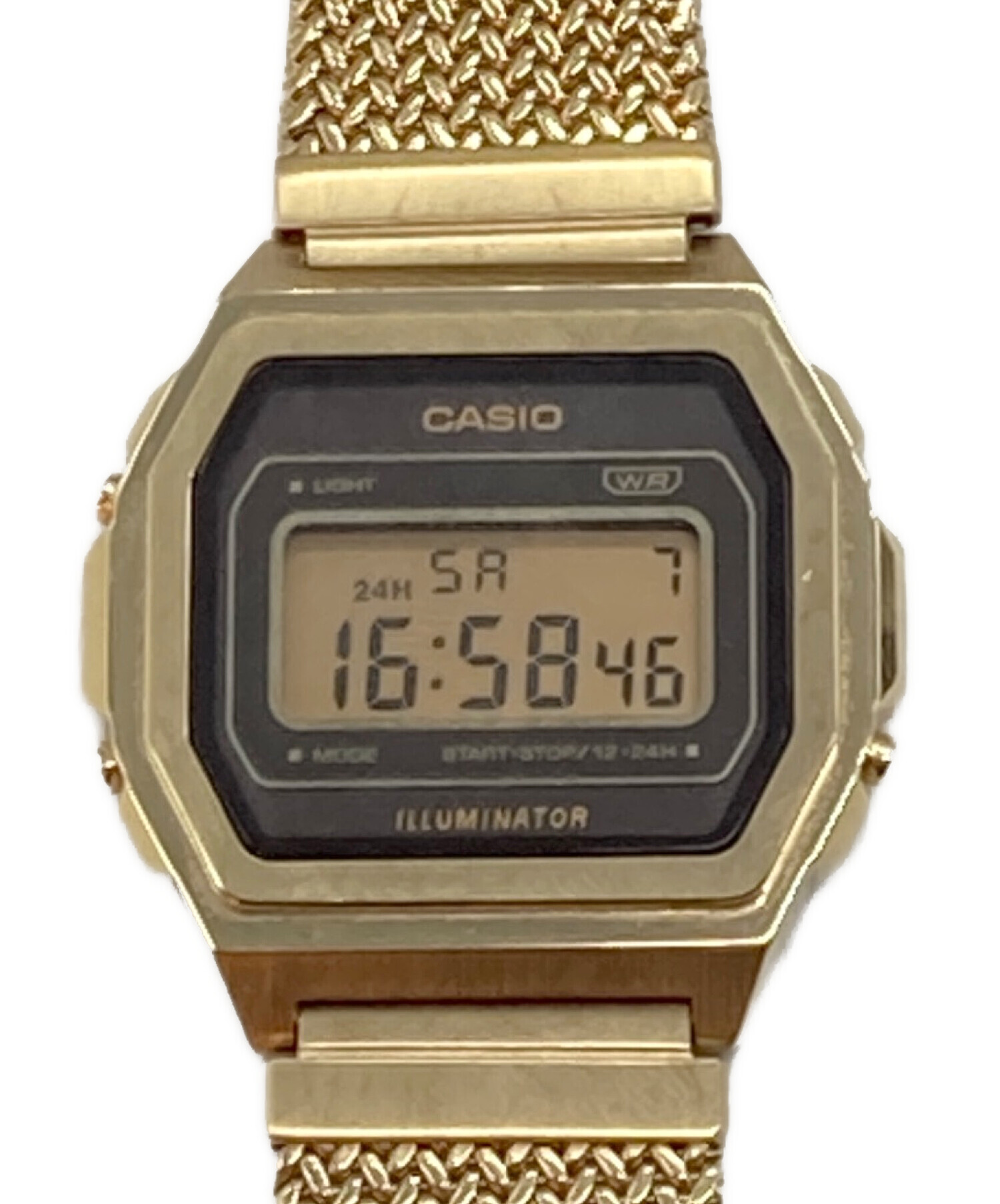 中古・古着通販】CASIO (カシオ) 腕時計 ゴールド｜ブランド・古着通販