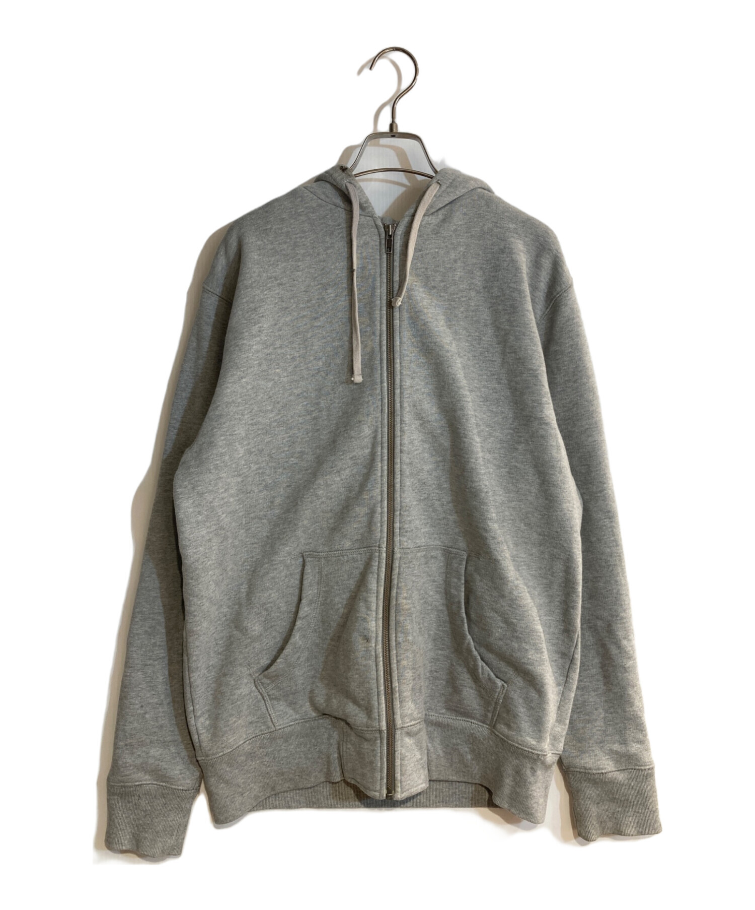 美品Stussy グレー ジップアップパーカー M 中古・古着通販】stussy (ステューシー) stussy tribeジップパーカー