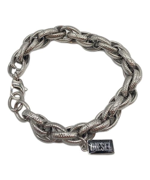 中古・古着通販】DIESEL (ディーゼル) チェーンブレスレット シルバー