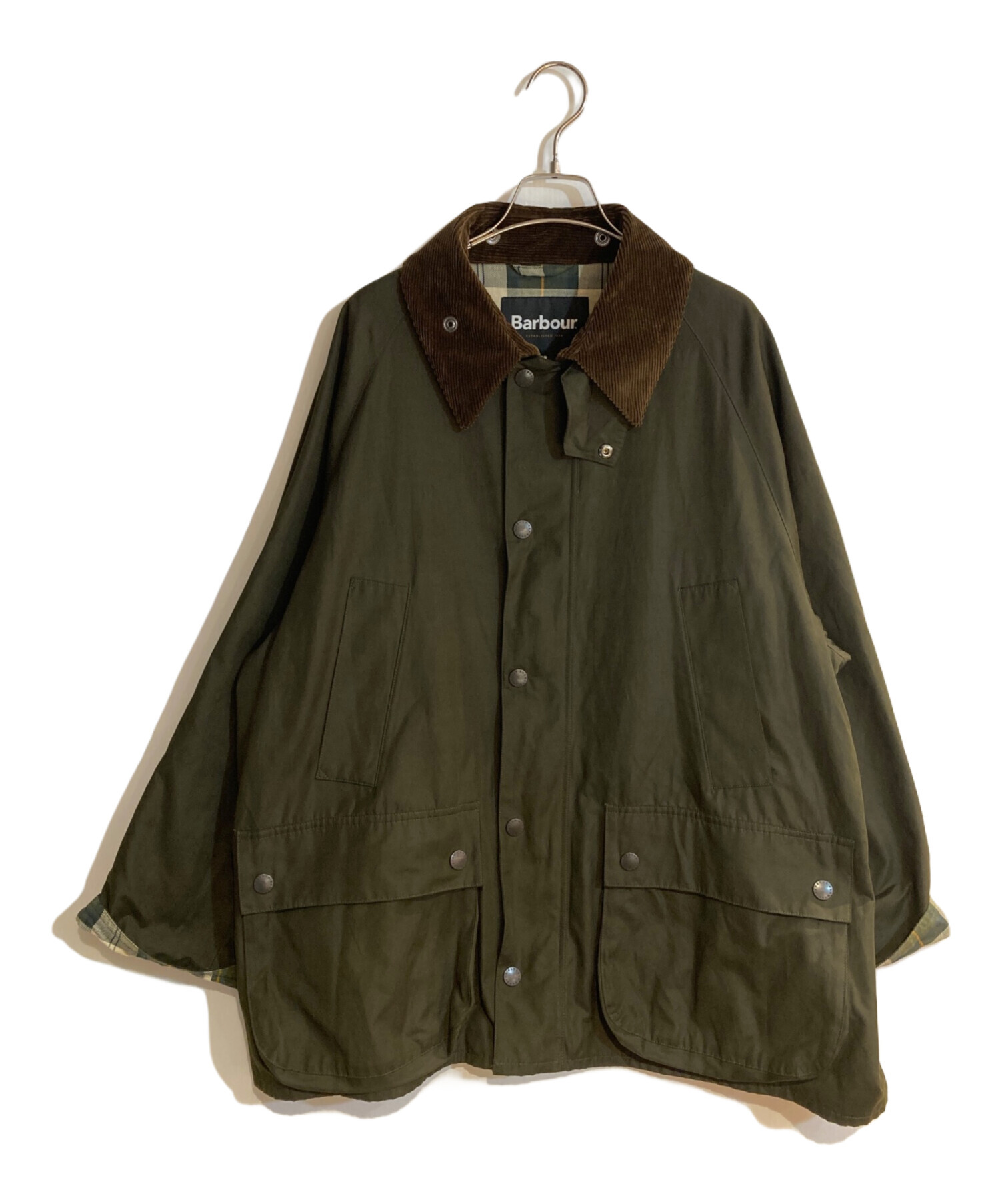 中古・古着通販】Barbour (バブアー) BIG BEDALE グリーン サイズ:44 