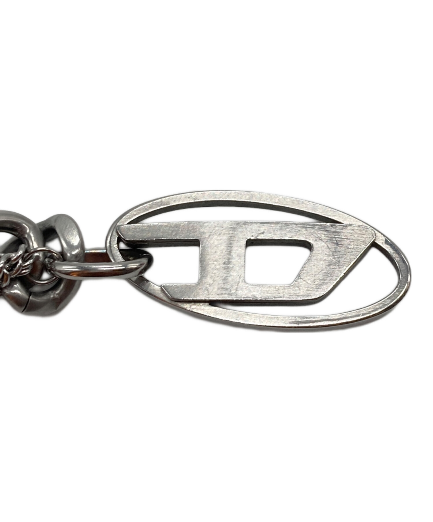 中古・古着通販】DIESEL (ディーゼル) ロゴブレスレット シルバー