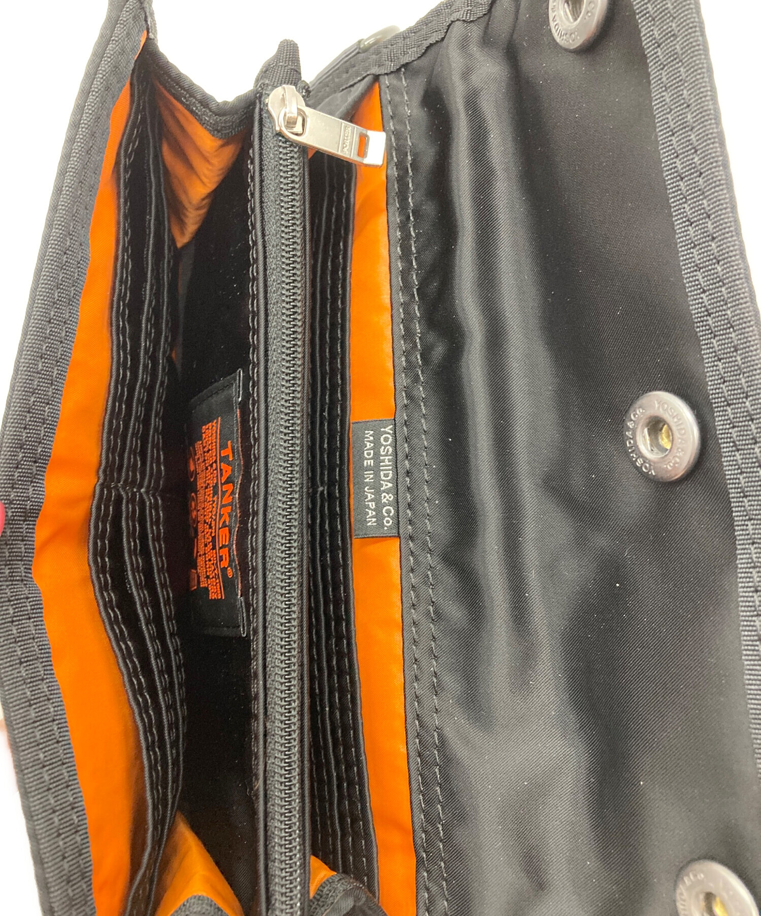 中古・古着通販】PORTER (ポーター) TANKER POCKET WALLET(L) ブラック 