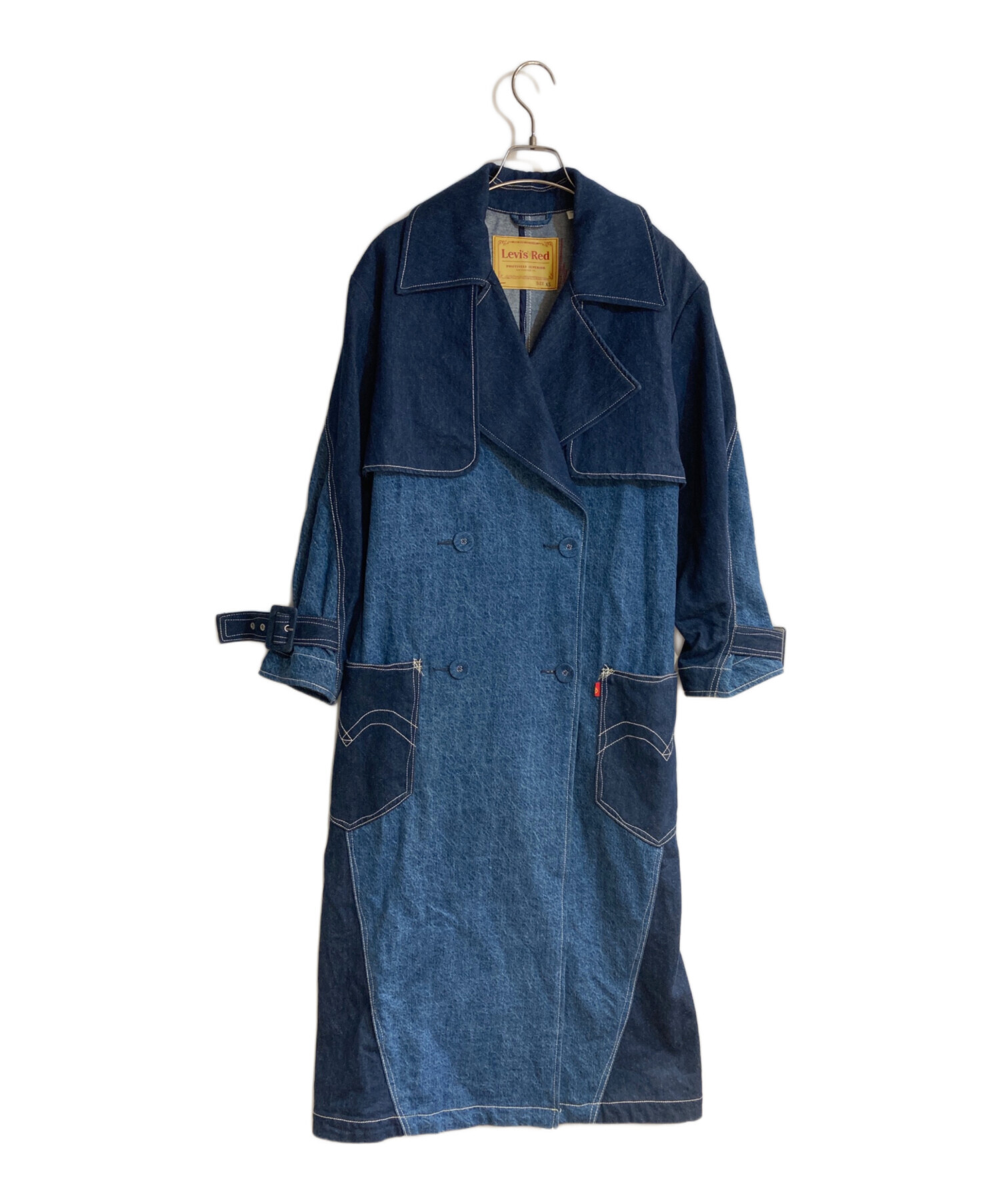 専用LEVI’S RED リーバイスレッド スエットチェスターコート レディース 中古・古着通販】LEVI'S RED (リーバイス レッド) TWISTED TRENCH COAT