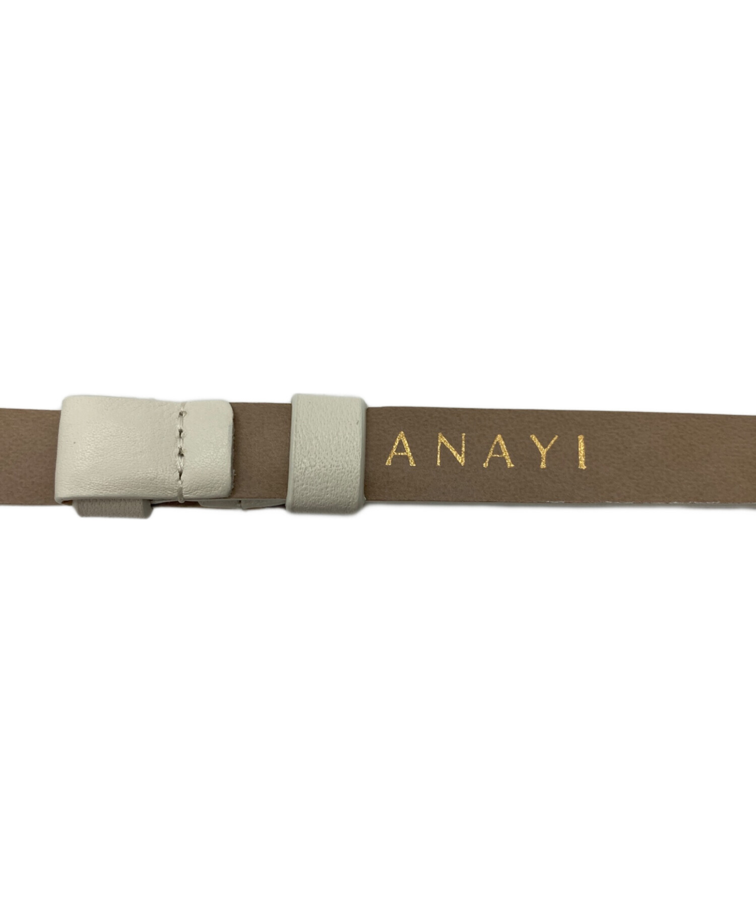 中古・古着通販】ANAYI (アナイ) ダブルサルカンスライドベルト