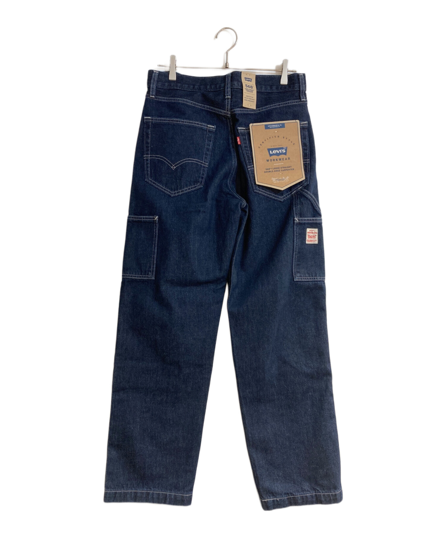 中古・古着通販】LEVI'S (リーバイス) 568ダブルニールーズストレート