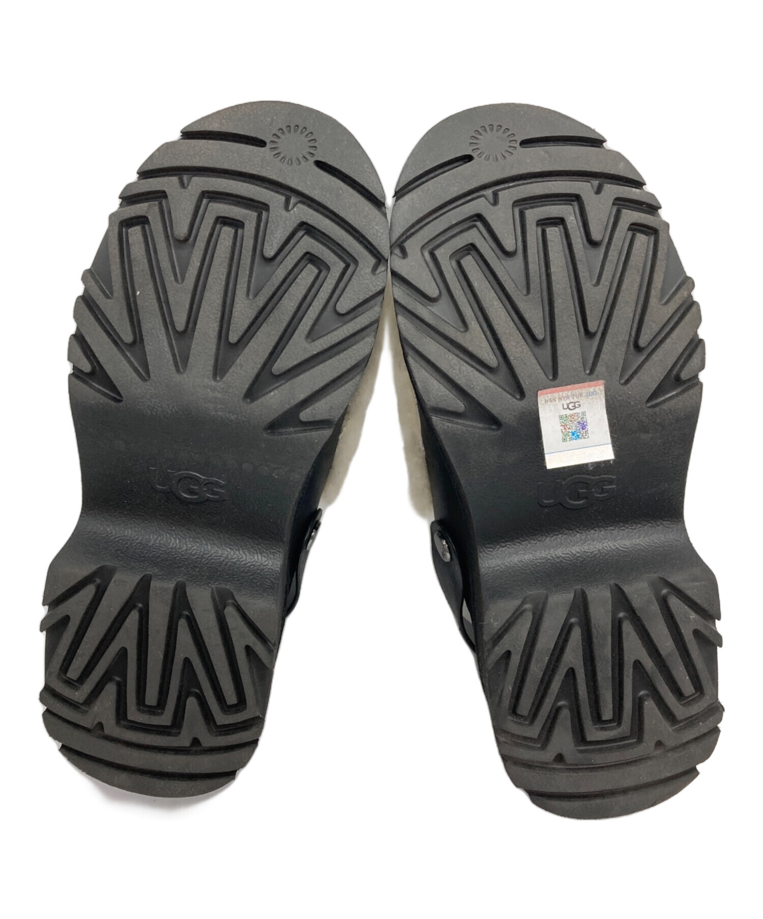 中古・古着通販】UGG (アグ) Esmee Leather Clog ブラック サイズ:25 