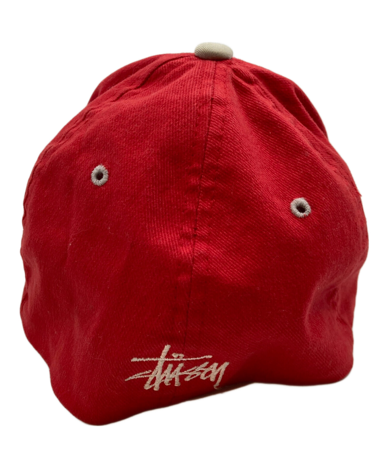 中古・古着通販】stussy (ステューシー) 90sキャップ レッド サイズ