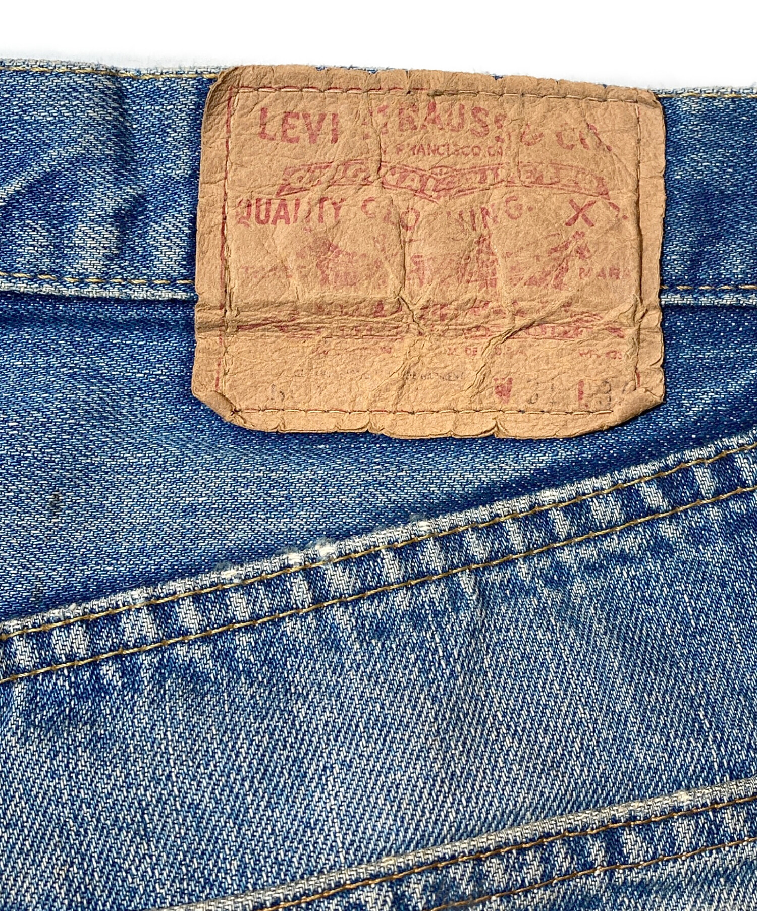 中古・古着通販】LEVI'S (リーバイス) 66前期~BIGE移行期501デニム