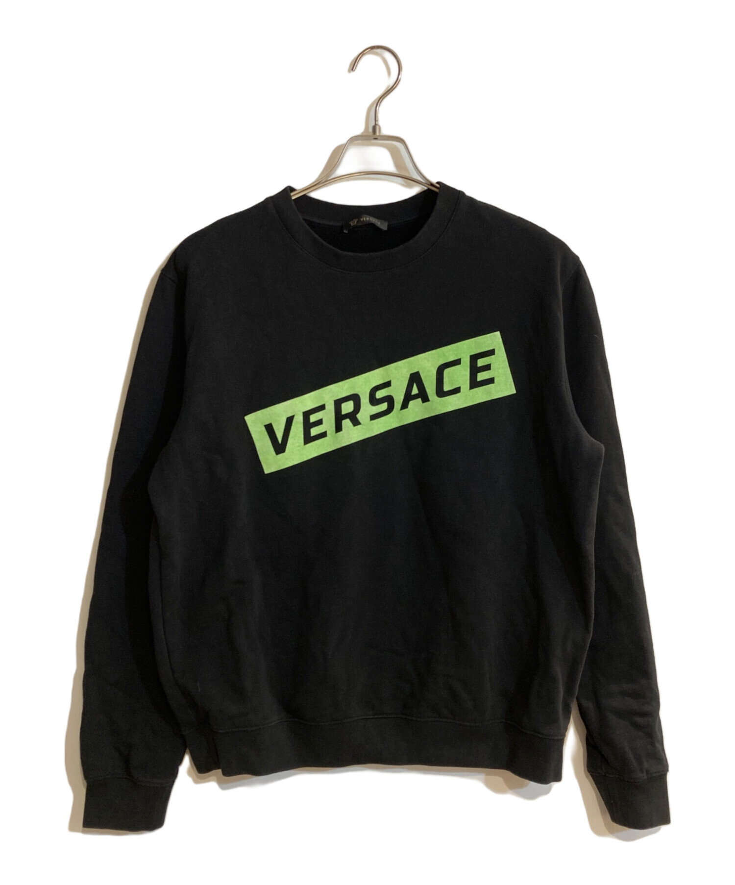 中古・古着通販】VERSACE (ヴェルサーチェ) ロゴプリントスウェット