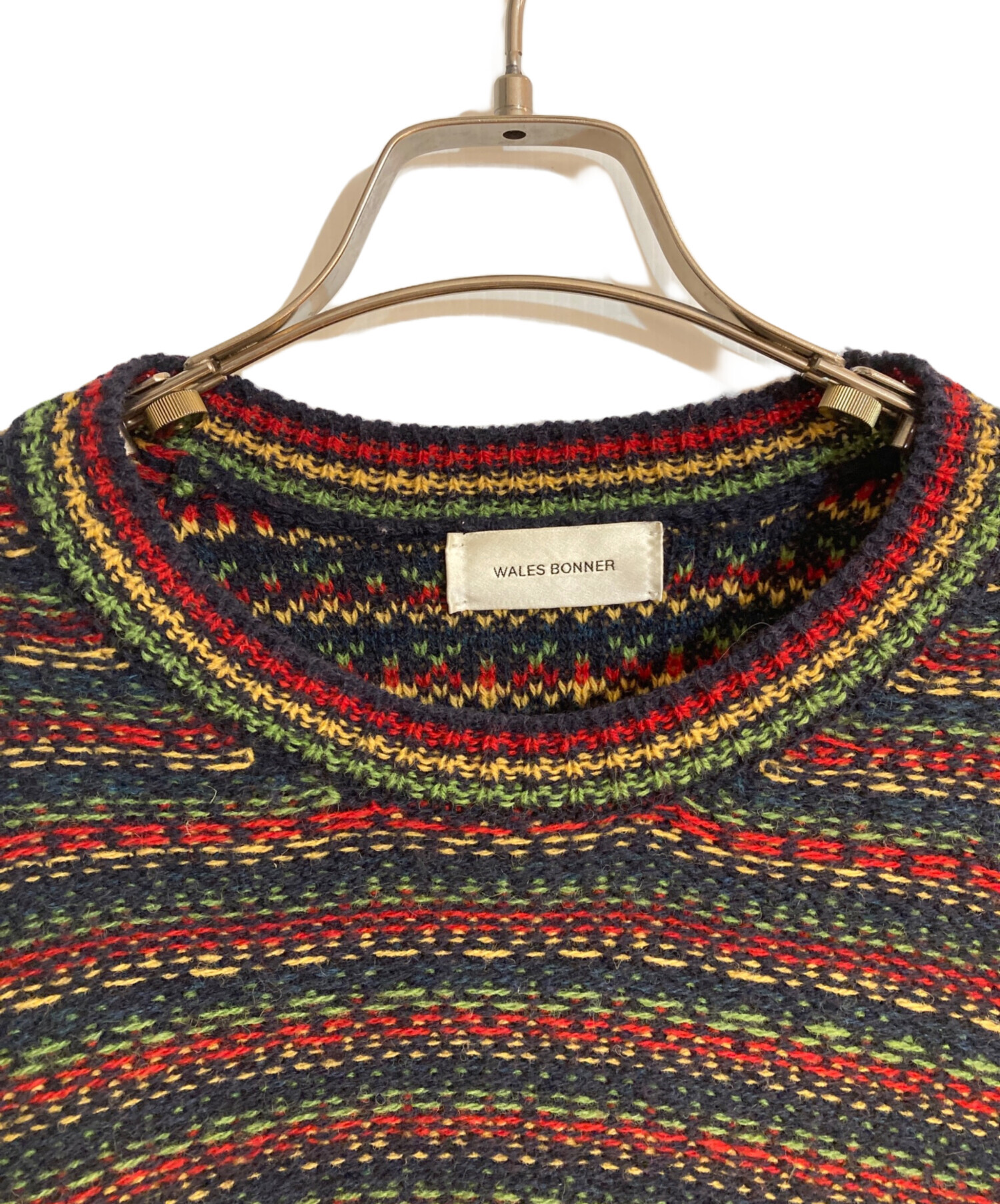 中古・古着通販】WALES BONNER (ウェールズボナー) ウールクルーネック