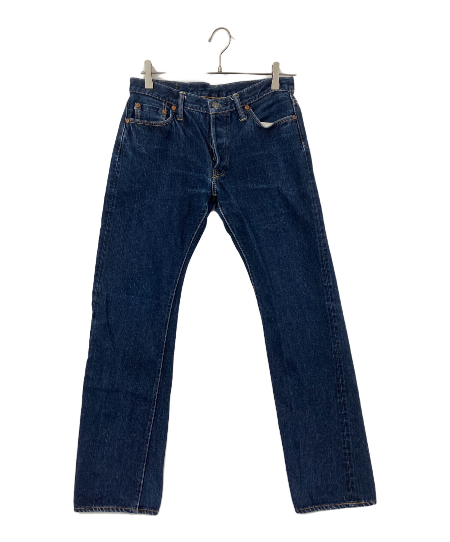 The Flat Head フラットヘッド W31 デニムパンツ セルビッチ 中古・古着通販】THE FLAT HEAD (ザ・フラットヘッド) デニムパンツ