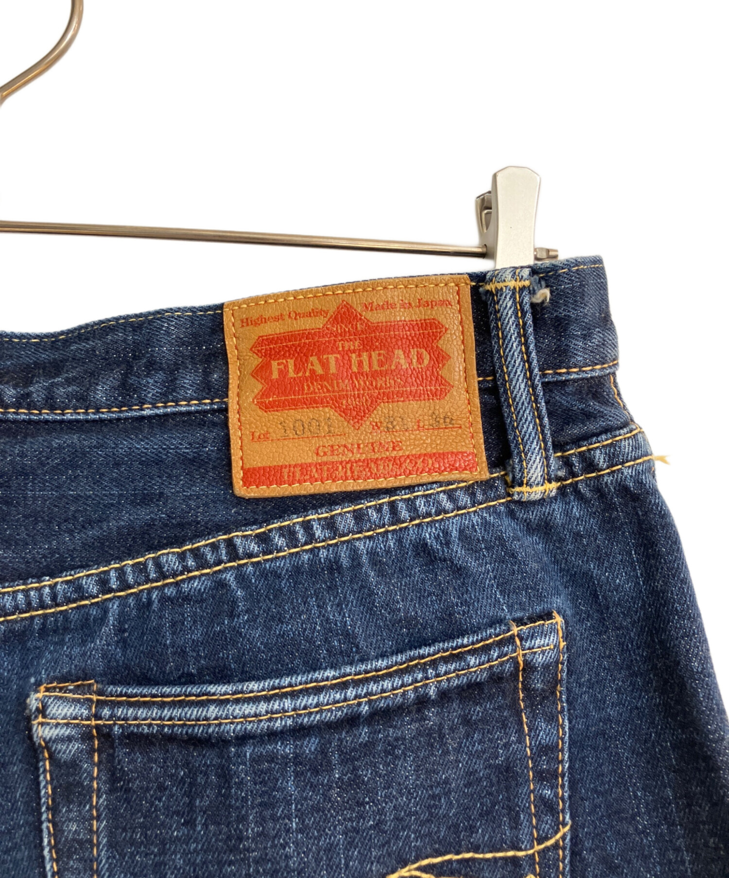 中古・古着通販】THE FLAT HEAD (ザ・フラットヘッド) デニムパンツ