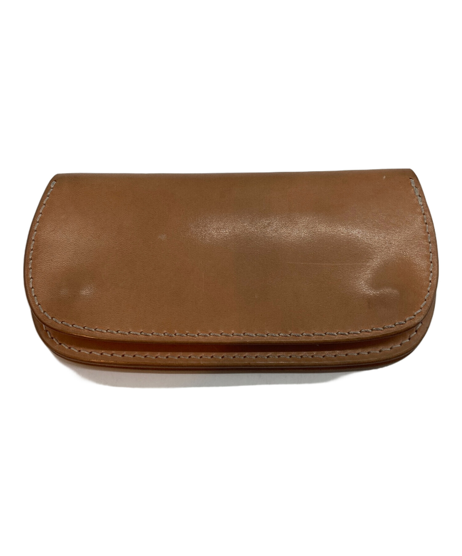 LIFE leather worksコンパクトレザーウォレット 中古・古着通販】LIFE leatherworks (ライフ レザーワークス) レザー