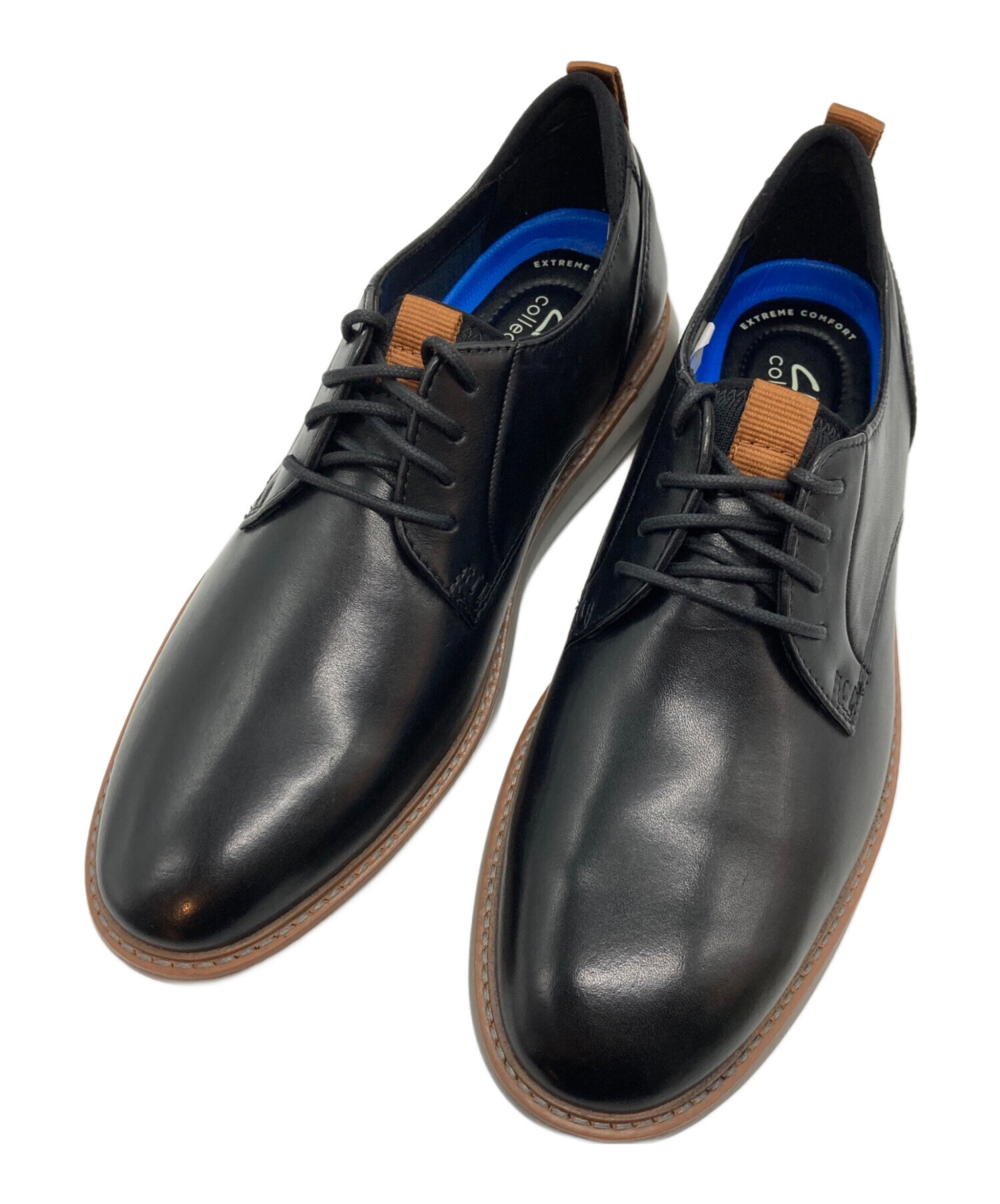 中古・古着通販】CLARKS (クラークス) ブランティンプレーン ブラック