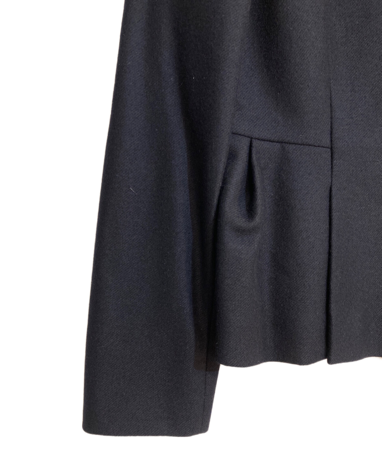 中古・古着通販】ANAYI (アナイ) ウールツイルジャージペプラム