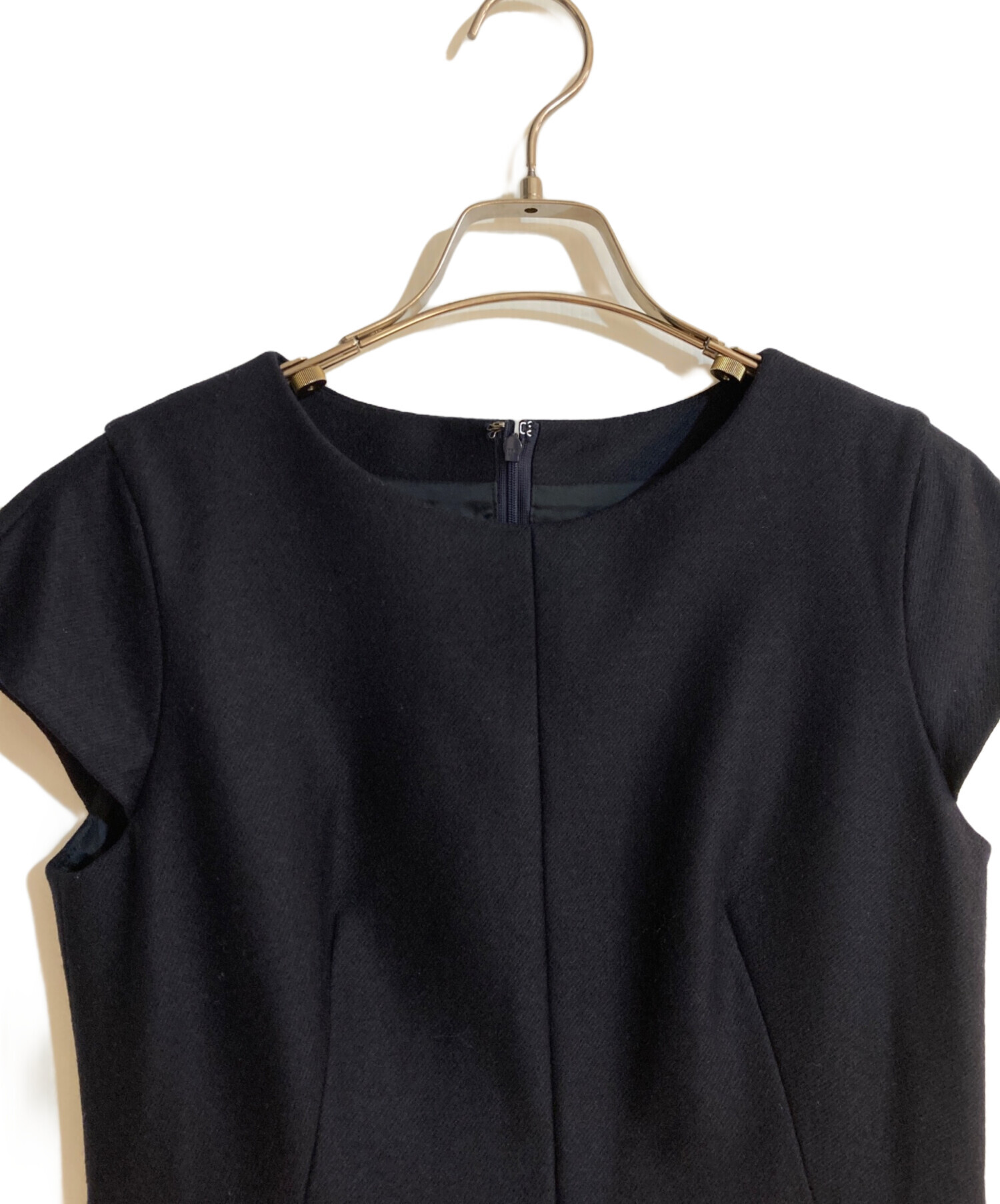 中古・古着通販】ANAYI (アナイ) ウールツイルジャージフレア