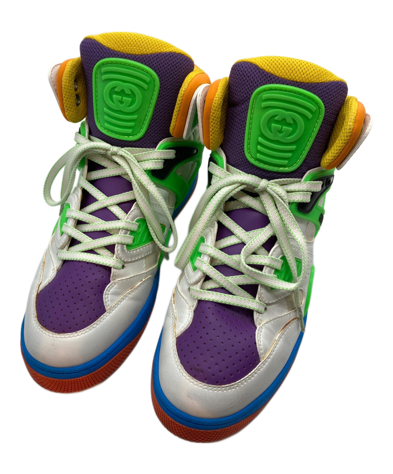 中古・古着通販】GUCCI (グッチ) HIGH BASKETBALL SNEAKER マルチ