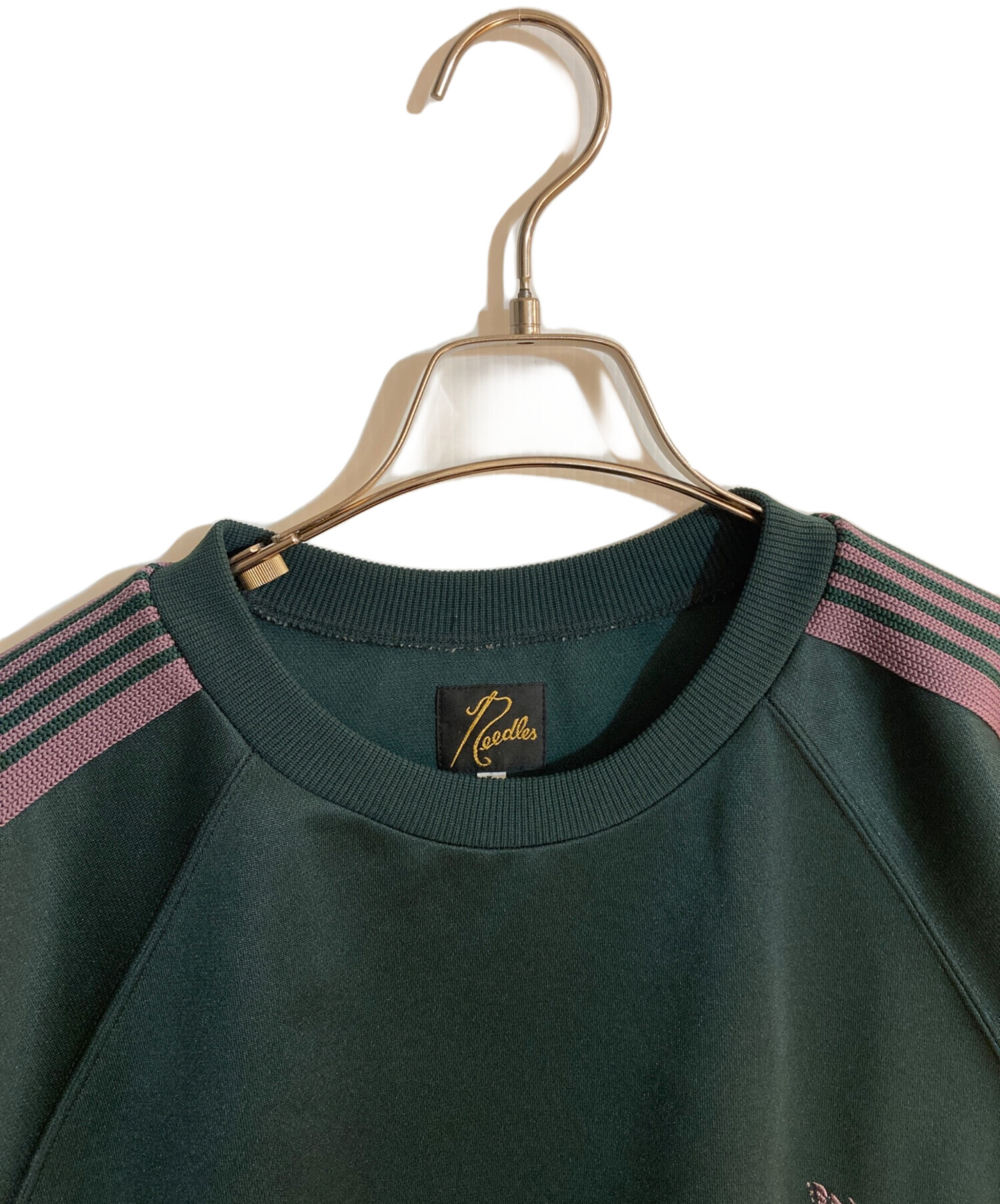 中古・古着通販】Needles (ニードルズ) Track Crew Neck Shirt