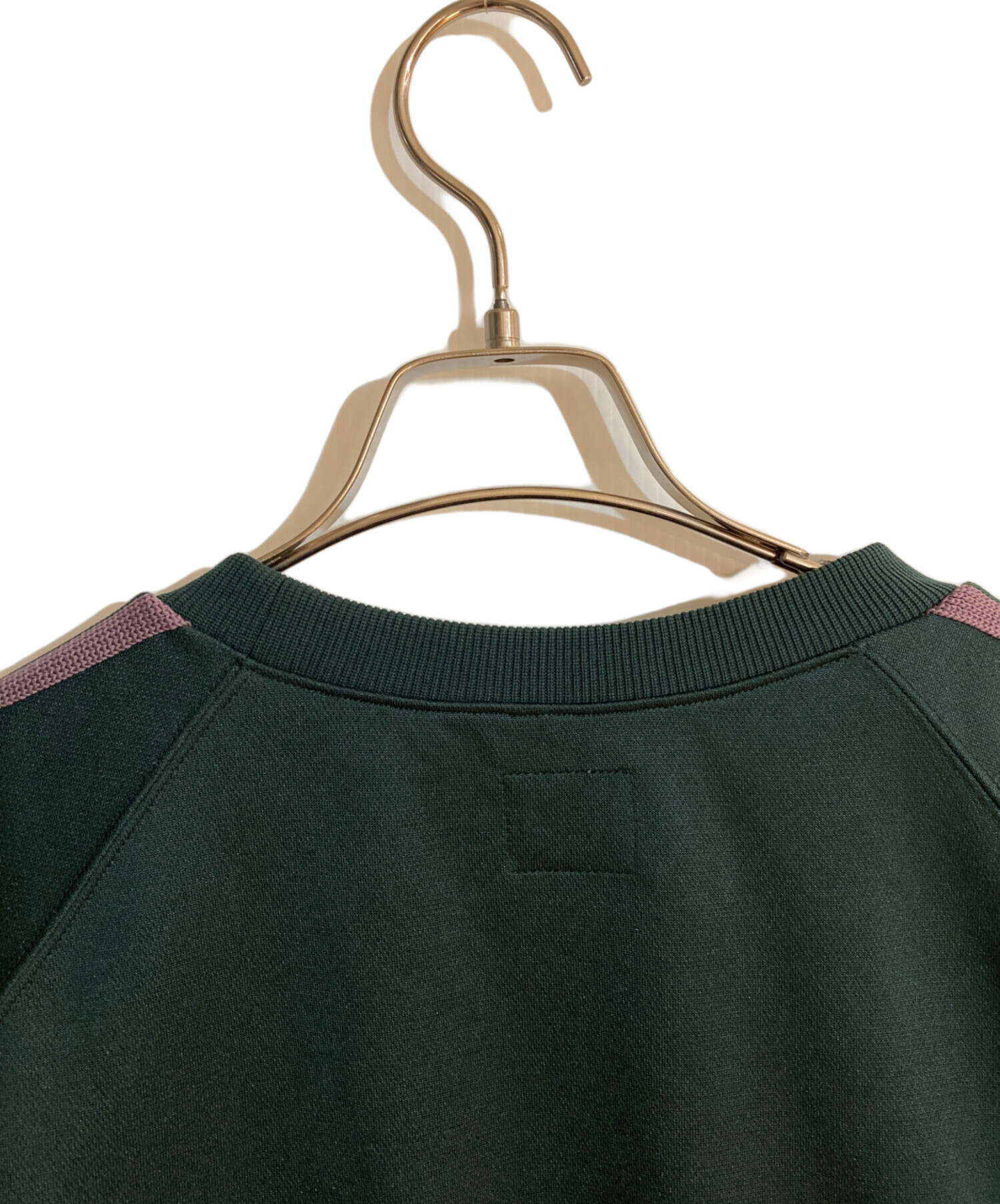 Needles トラッククルーネック Lサイズ ブラウン×グリーン 中古・古着通販】Needles (ニードルズ) Track Crew Neck Shirt