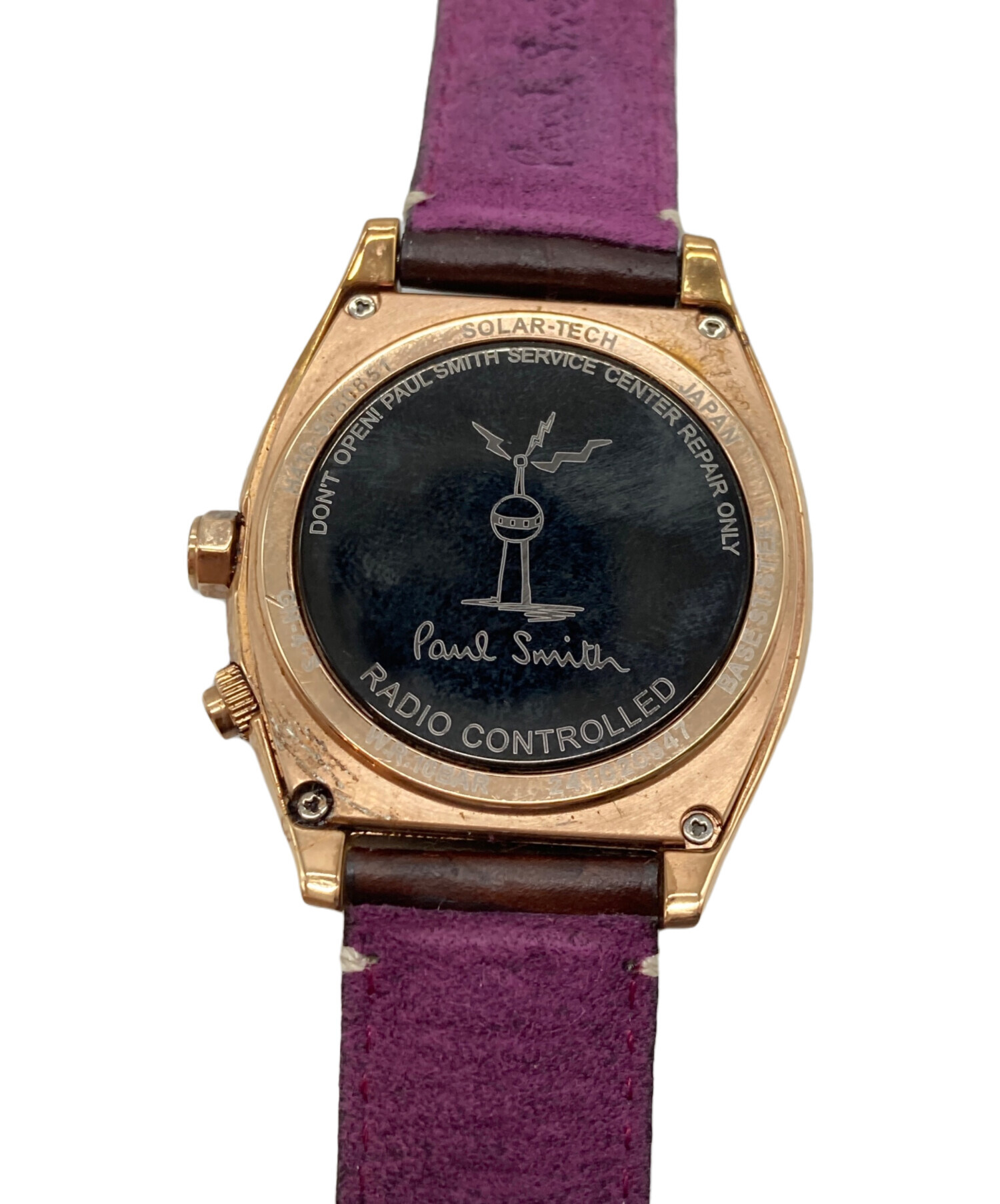 Paul Smith ポールスミス H416-S080851 電波ソーラー腕時計 Paul Smith 