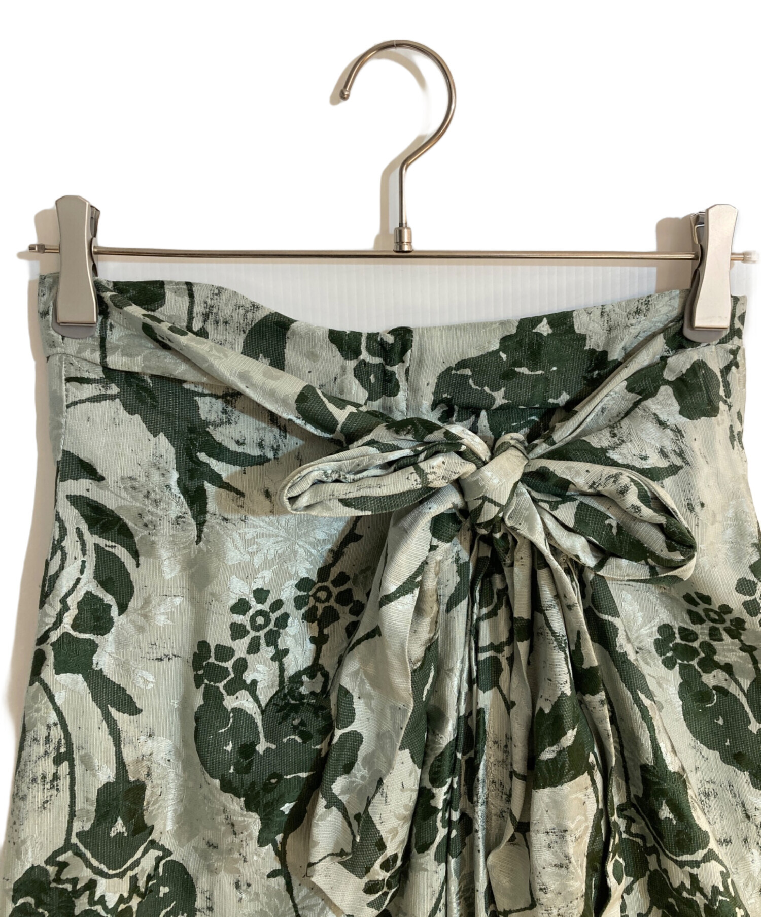 ドリスヴァンノッテン★フレアラップスカート　ベージュブラウン Dries Van Noten(ドリス ヴァン ノッテン) スカート(レディース