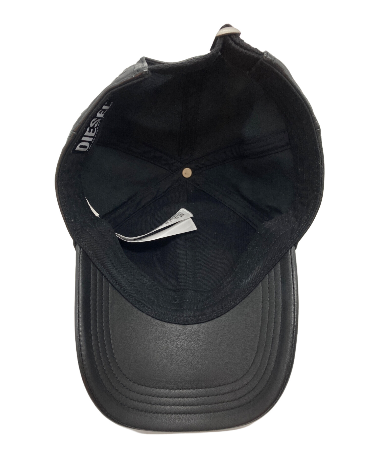 中古・古着通販】DIESEL (ディーゼル) レザーベースボールキャップ