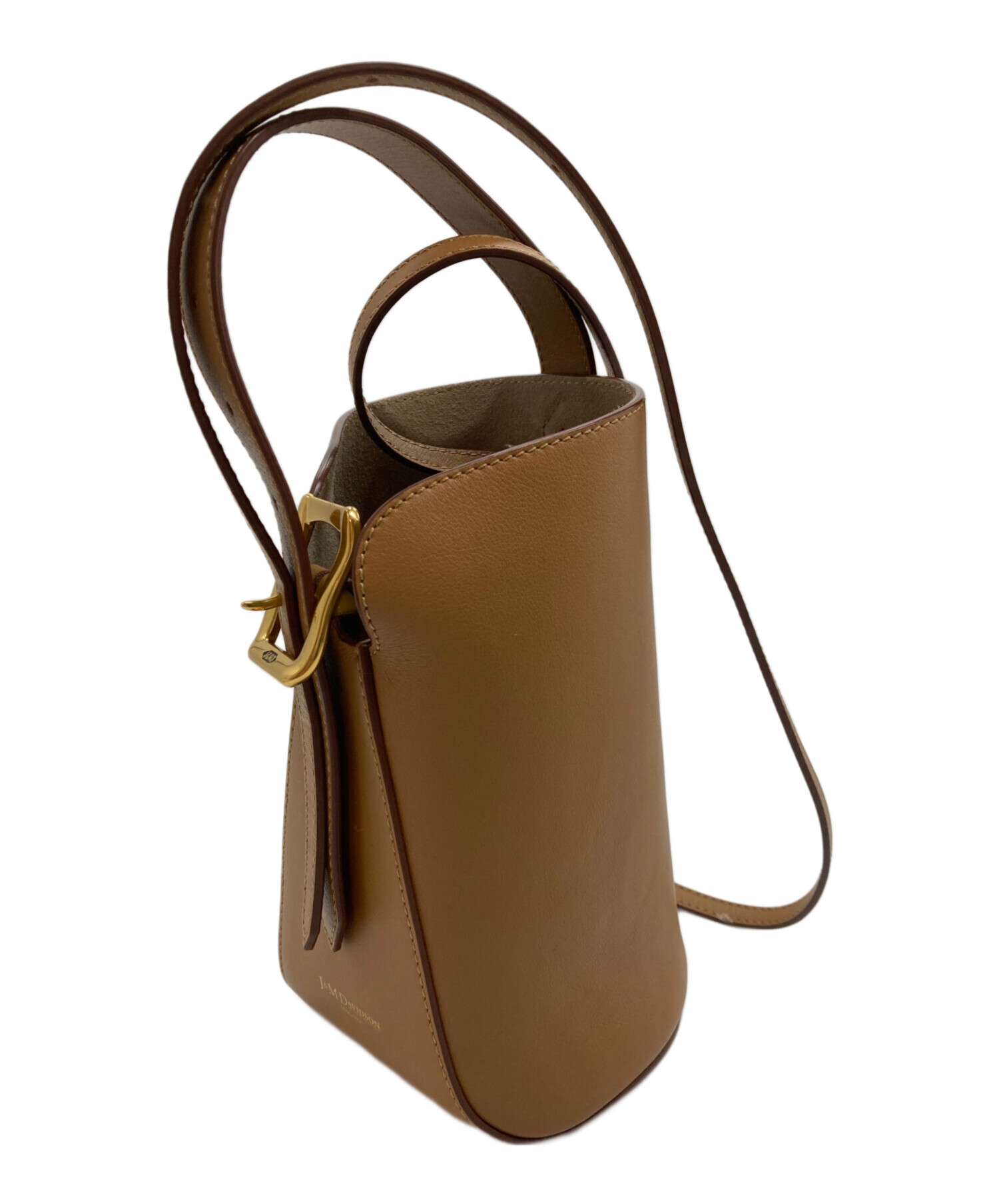 J&M DAVIDSON クイバーバケット ショルダーバッグ 茶 ブラウン 中古・古着通販】J&M DAVIDSON (ジェイ＆エム デヴィッドソン