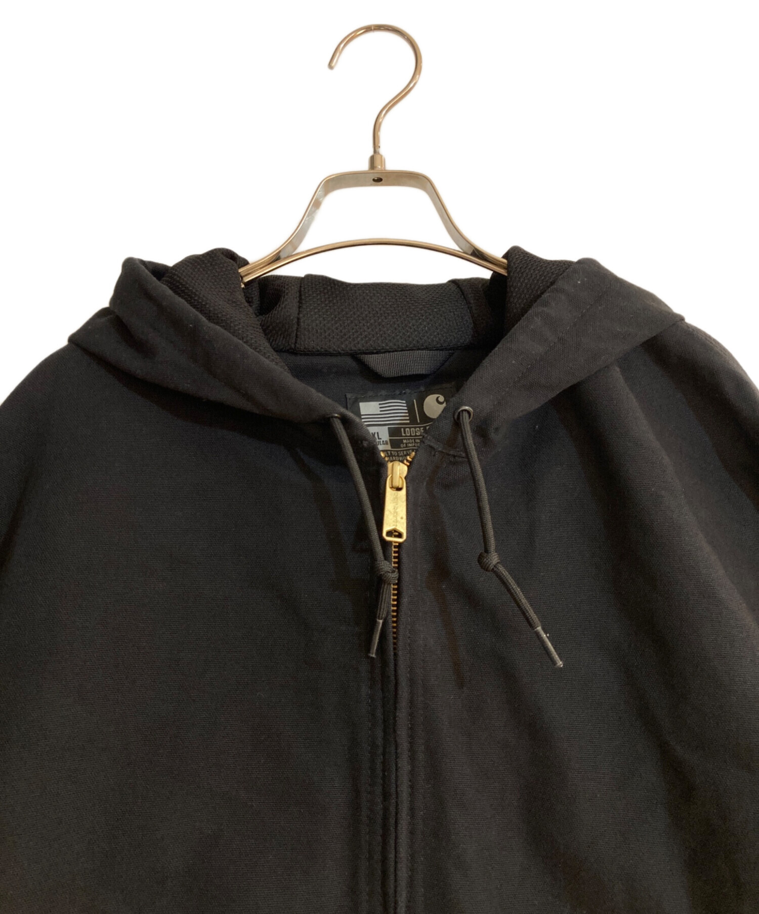 中古・古着通販】CarHartt (カーハート) ACTIVE JACKET ブラック 中古・古着通販】CarHartt (カーハート) ACTIVE JACKET ブラック