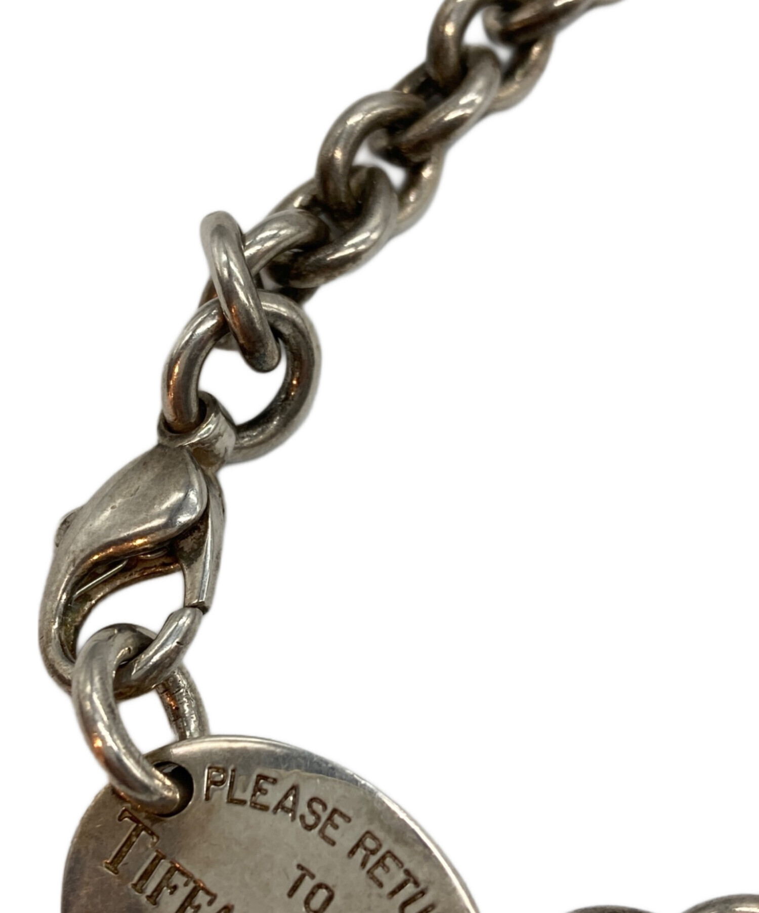 ガ*ー様 TIFFANY ネックレス カラビナ チョーカー シルバー925 中古・古着通販】Tiffany & Co. (ティファニー) リターントゥ