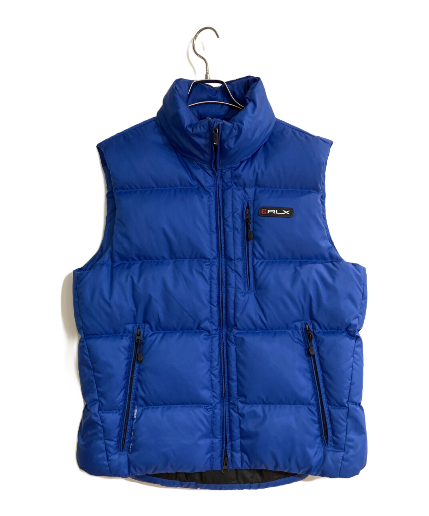 希少！高級！美品！　ラルフローレン　RLX 　レザー　ダウンベスト　サイズＳ 中古・古着通販】RLX RALPH LAUREN (アールエルエックスラルフローレン
