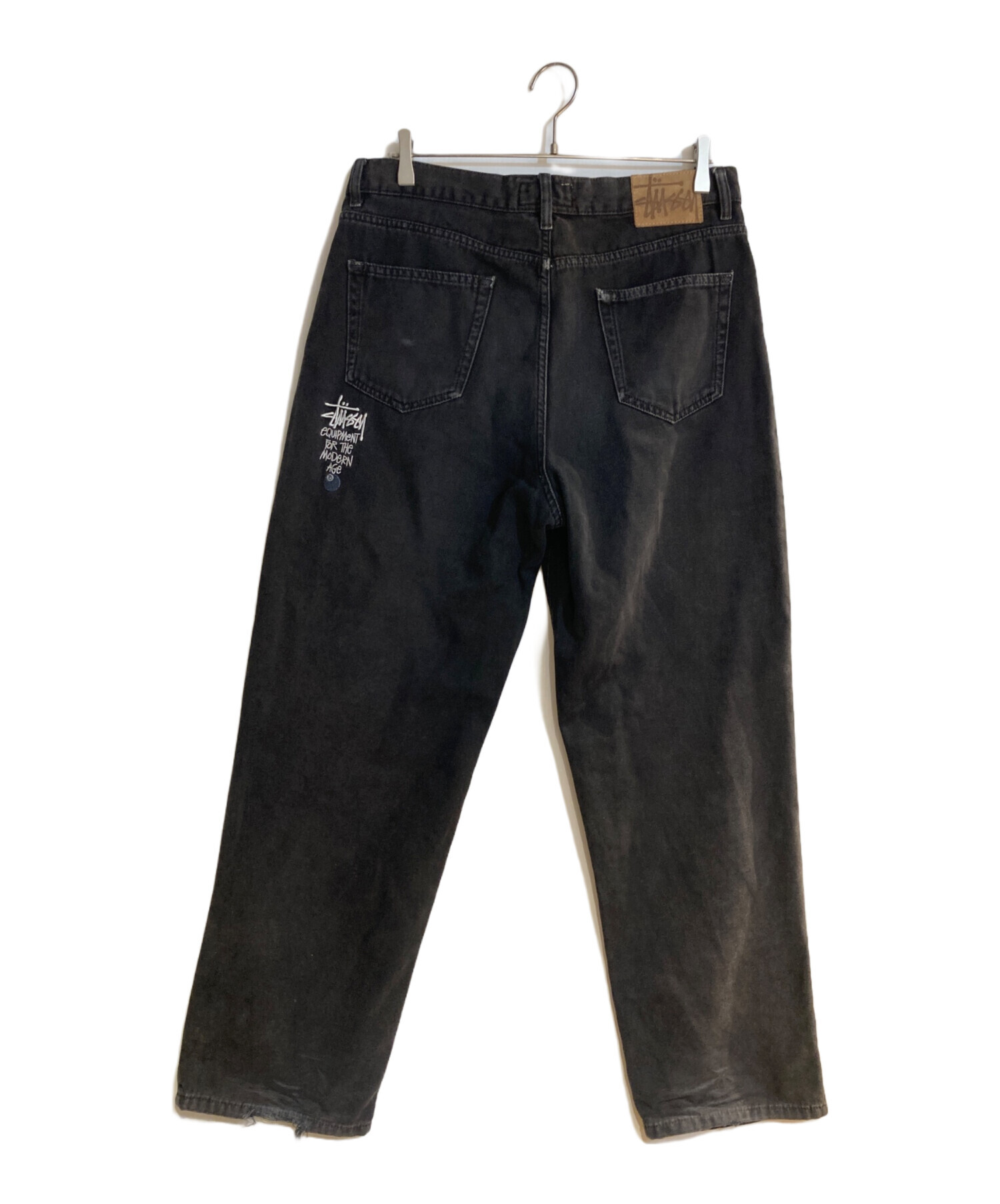 中古・古着通販】stussy (ステューシー) WASHED CANVAS BIG OL JEANS 