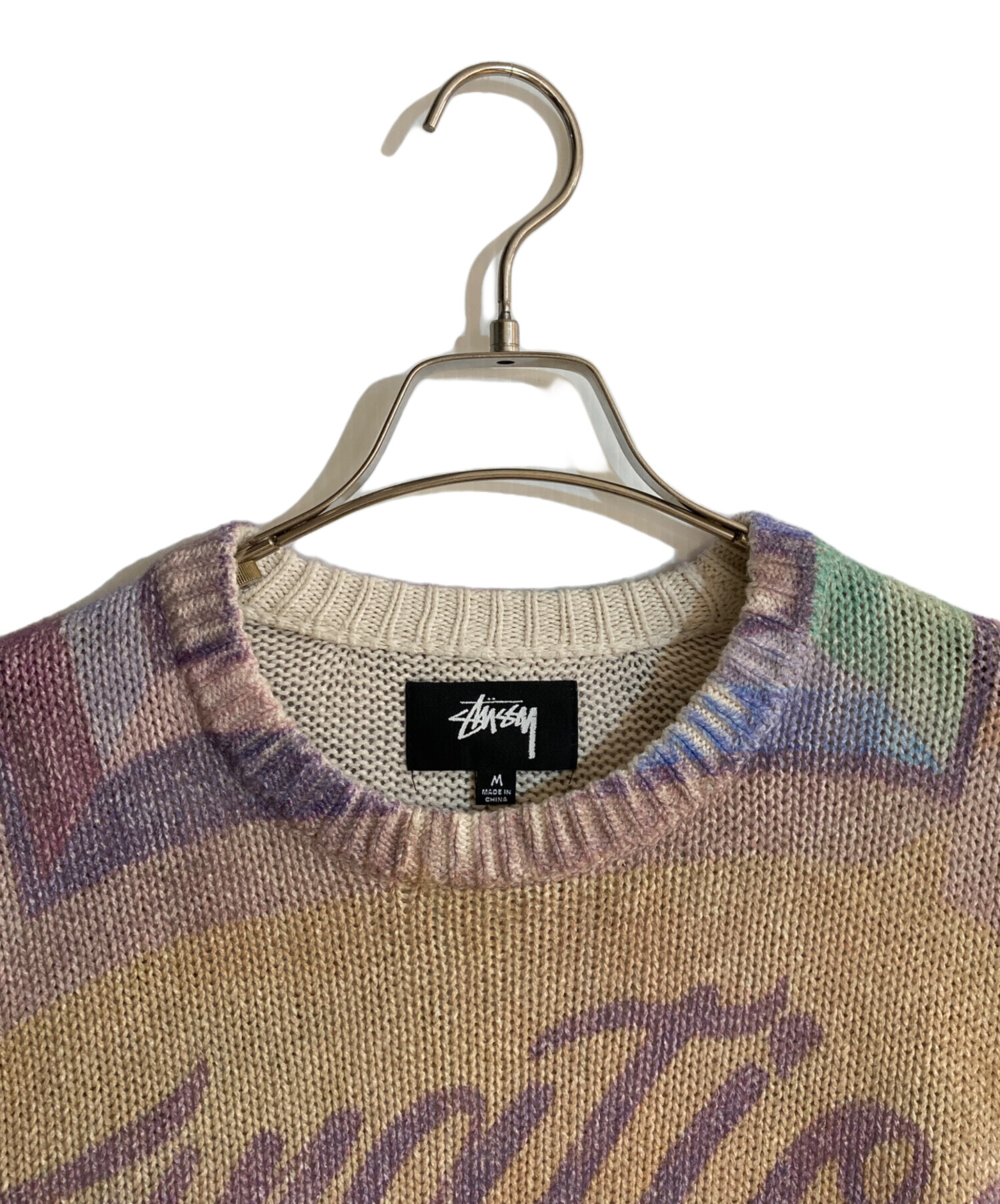 STUSSY ALFONSO SWEATER Stussy Alfonso Knit Sweater – On The Arm 
