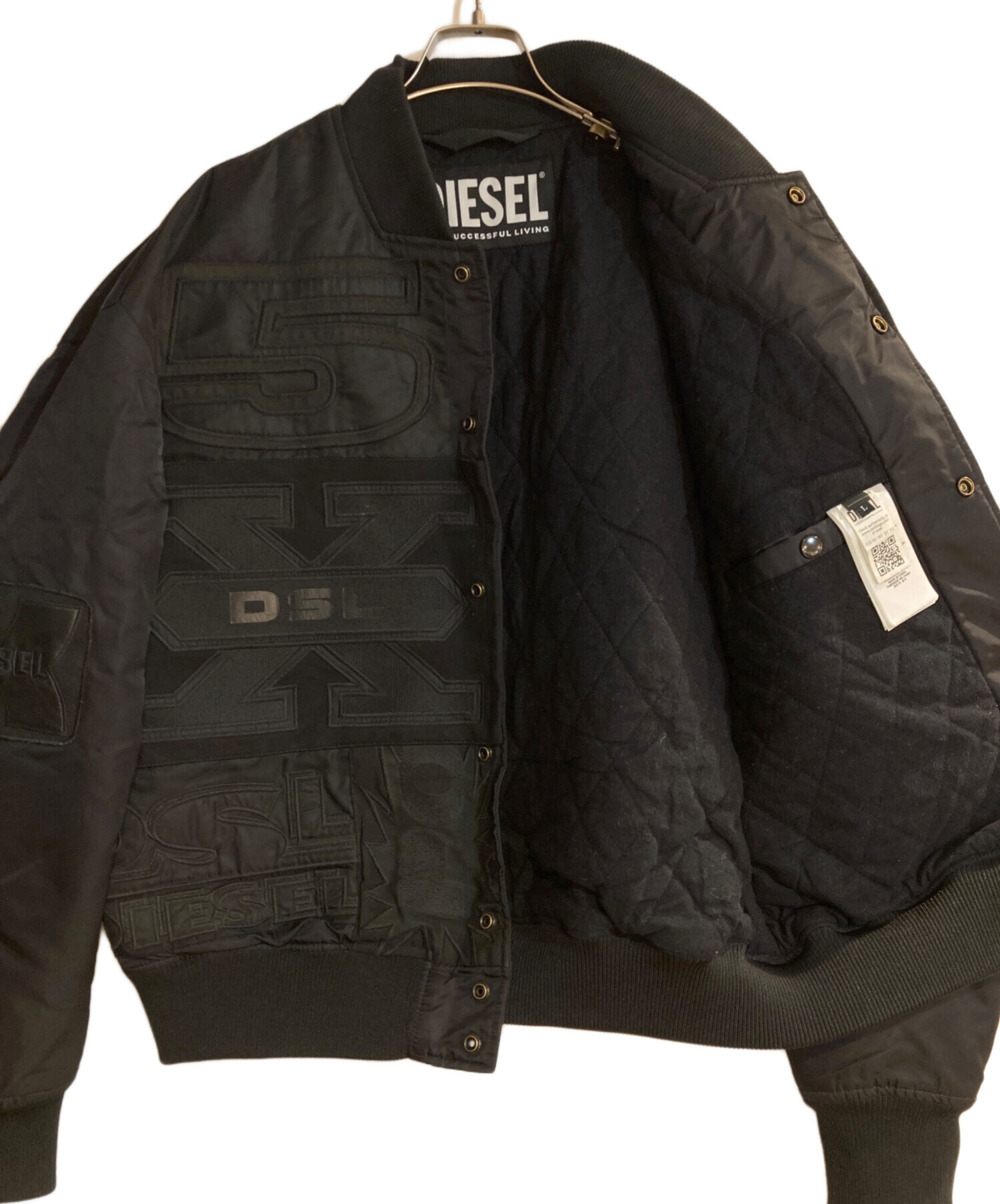 中古・古着通販】DIESEL (ディーゼル) J-BULC－PATCH JACKET ワッペン