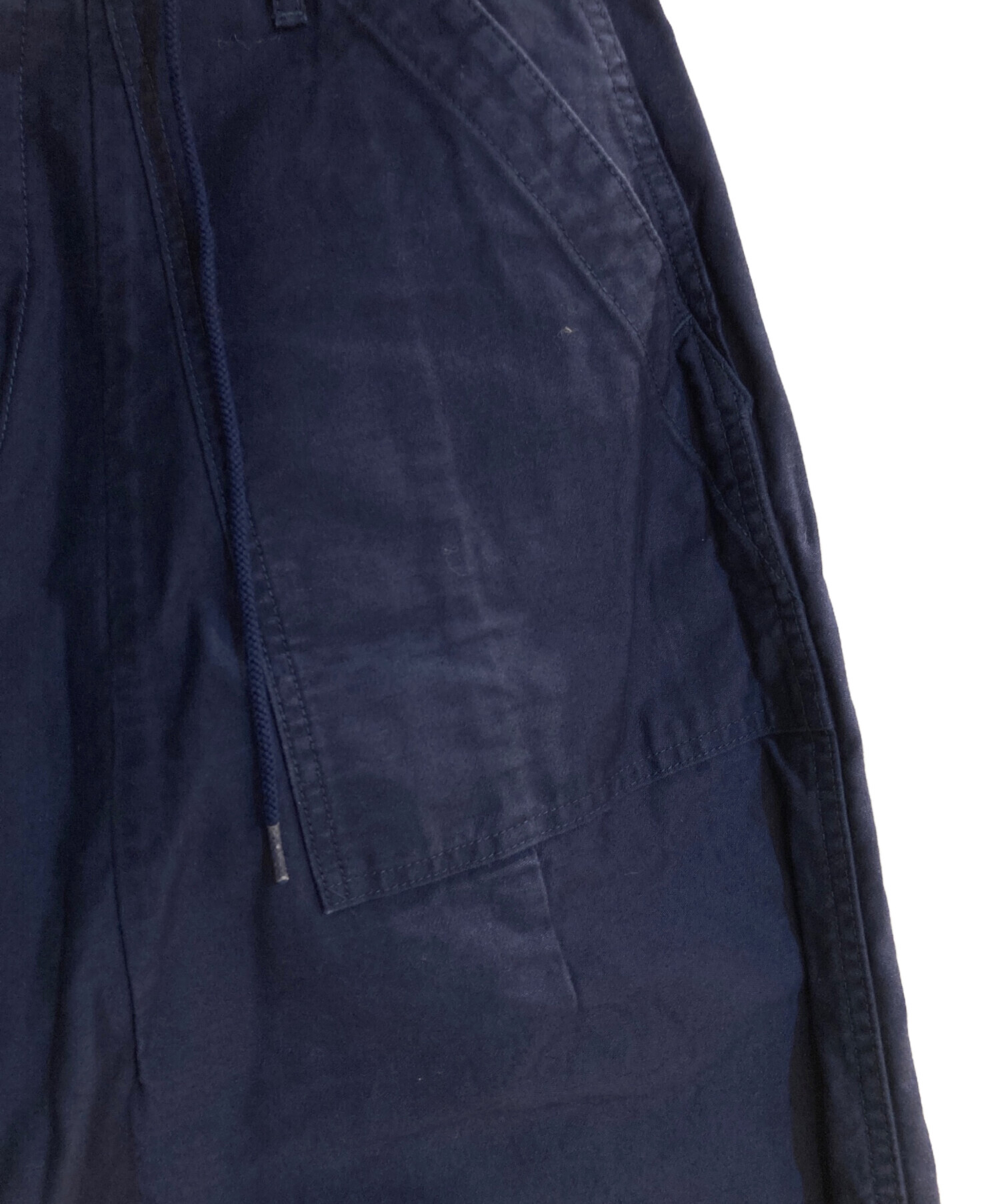 中古・古着通販】Needles (ニードルズ) H.D Pant -Fatigue ネイビー