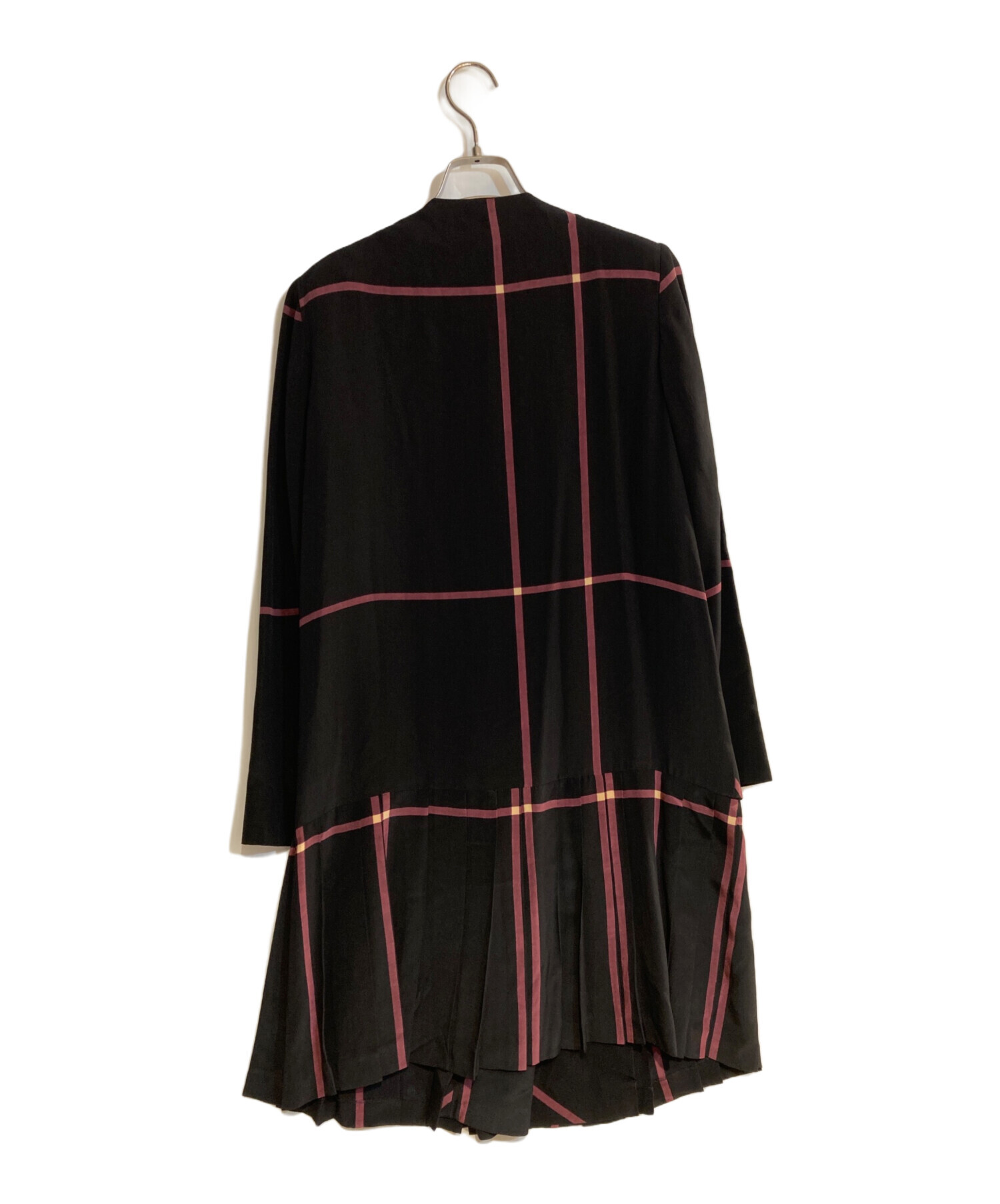 中古・古着通販】PRADA (プラダ) ボタンベルトシルクワンピース