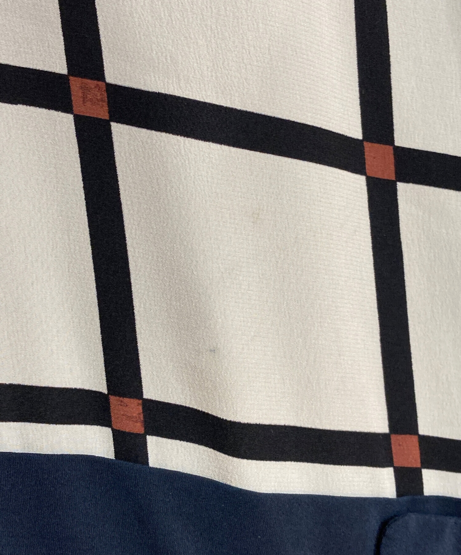 中古・古着通販】PRADA (プラダ) 11AW カラーパネルシルクチェック 
