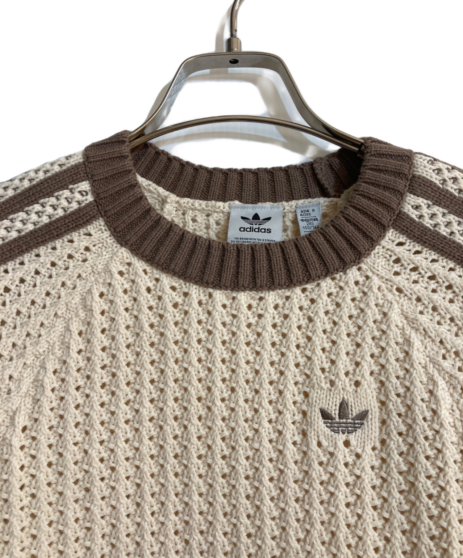 中古・古着通販】adidas (アディダス) アディカラー ニット クルー