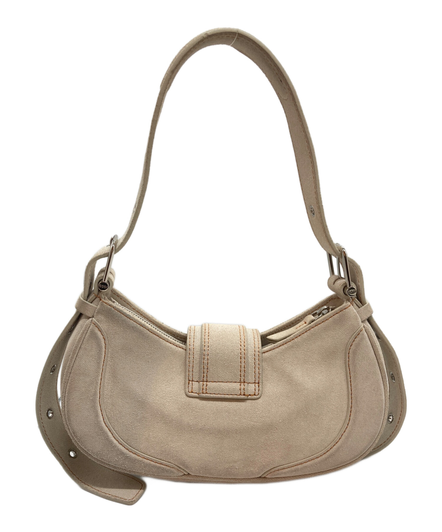 中古・古着通販】osoi (オソイ) HOBO BROCLE ワンショルダーバッグ 