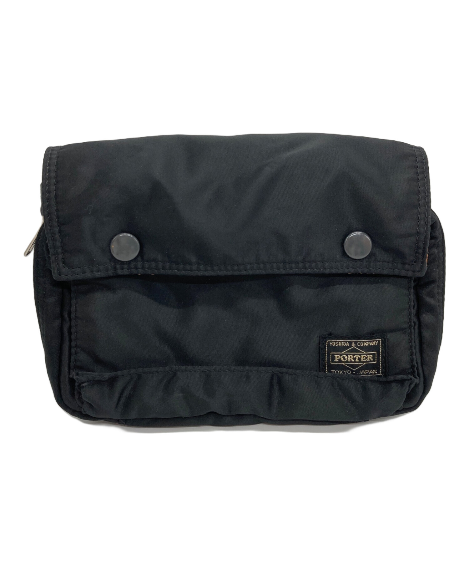 中古・古着通販】PORTER (ポーター) ショルダーバッグ ブラック