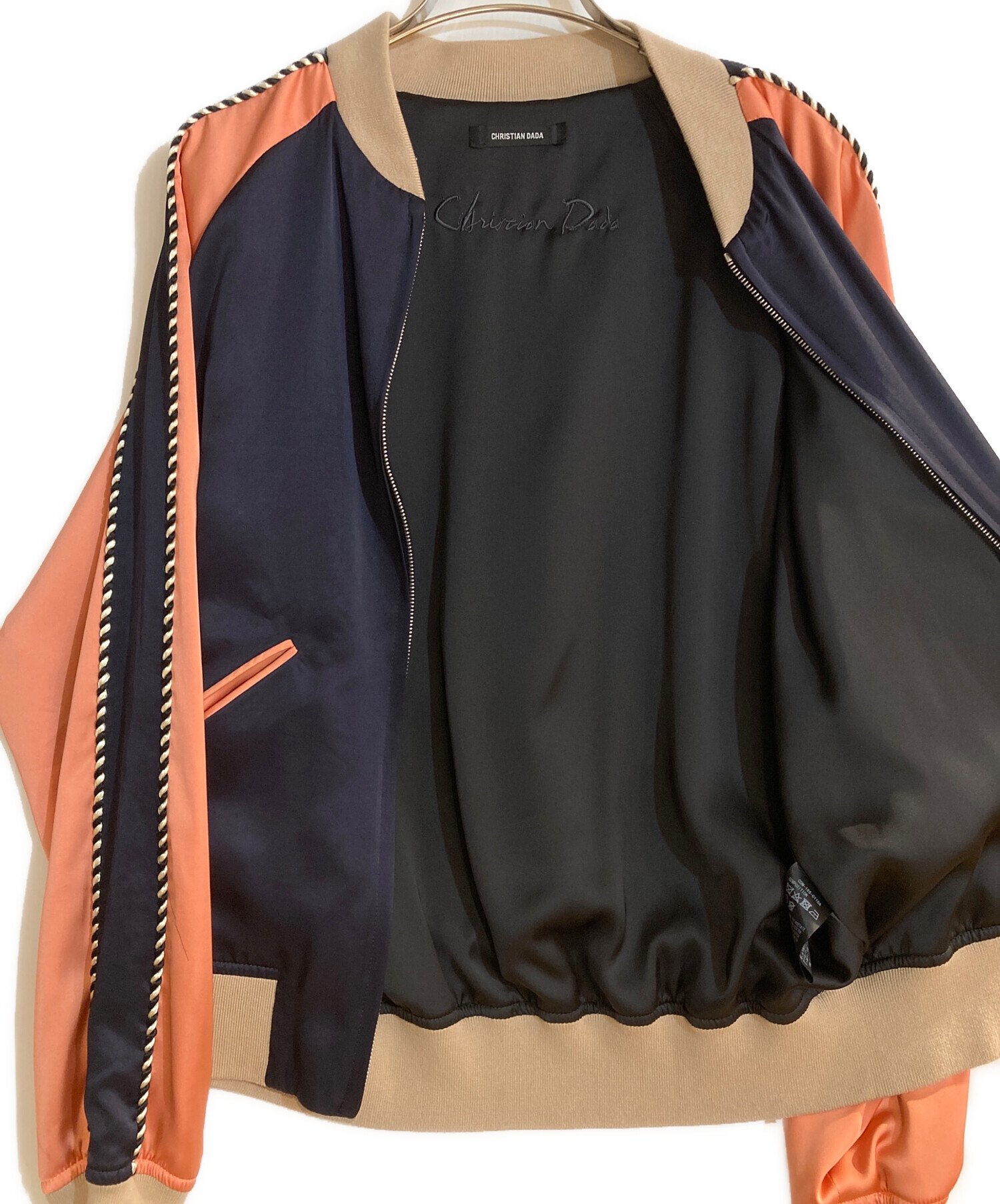 定価18万 超激レア Christian dada lether sweat 矢花黎着用】クリスチャンダダ2015AWパロットレザージャケットは西海岸