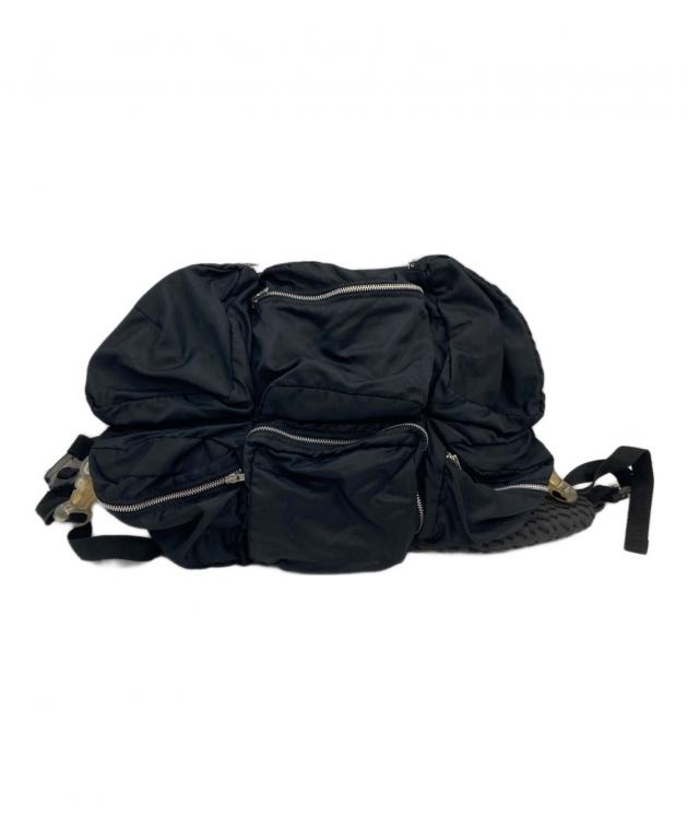 中古・古着通販】MIKIO SAKABE (ミキオサカベ) 7POCKETS BAG ブラック