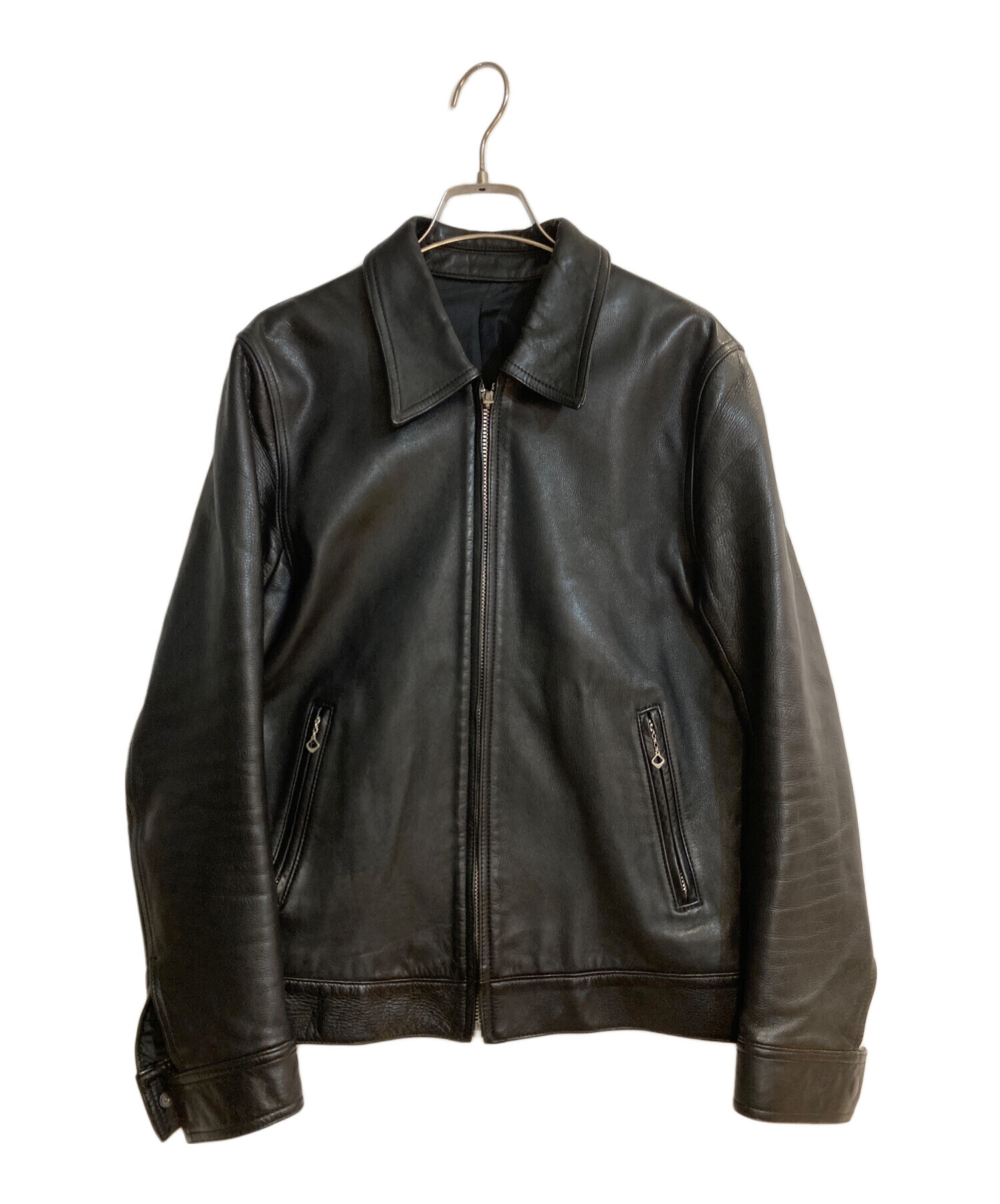 【未使用級】WACKOMARIA 牛革レザージャケット シングルライダース L 中古・古着通販】WACKO MARIA (ワコマリア) シングルライダース