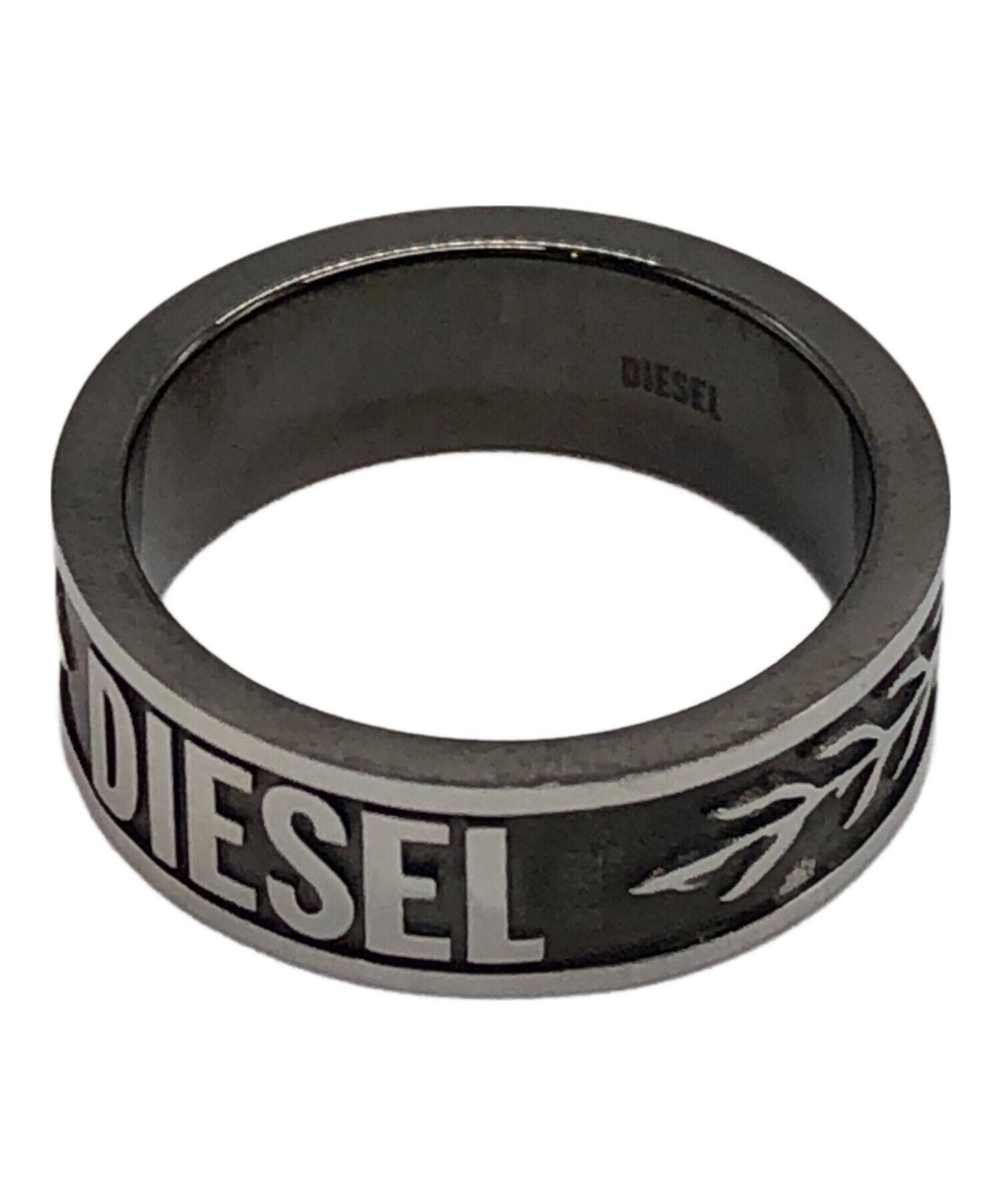 中古・古着通販】DIESEL (ディーゼル) ロゴリング シルバー サイズ:25 