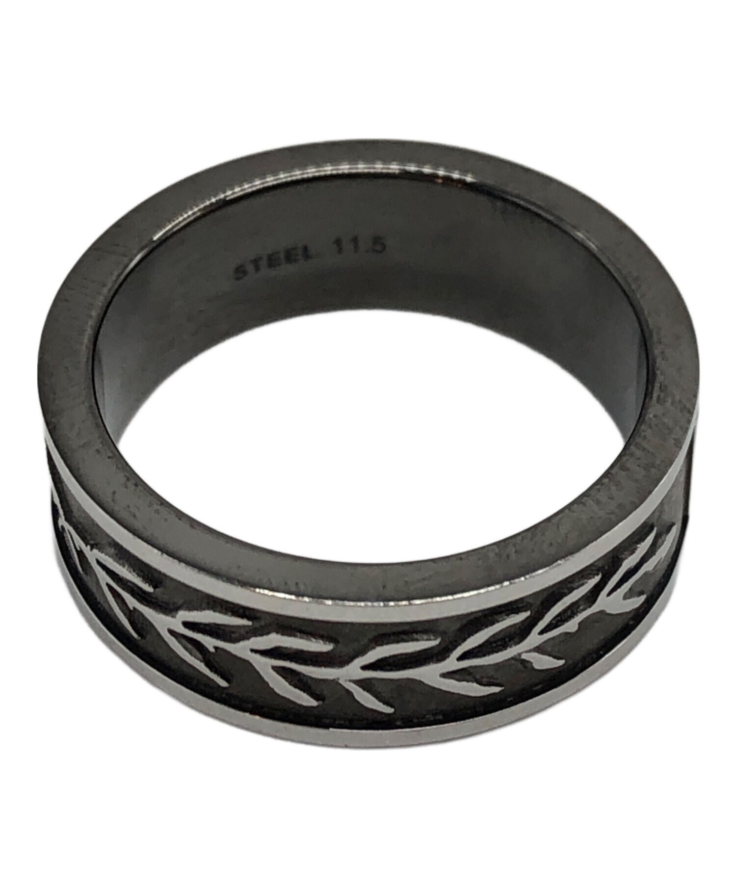 中古・古着通販】DIESEL (ディーゼル) ロゴリング シルバー サイズ:25 