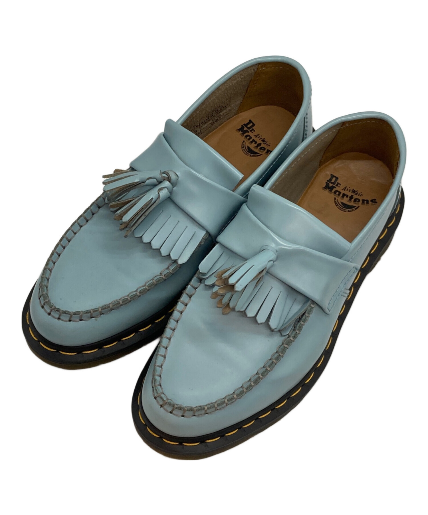Dr. Martens ローファー タッセル付き uk3 水色 中古・古着通販】Dr.Martens (ドクターマーチン) タッセルローファー