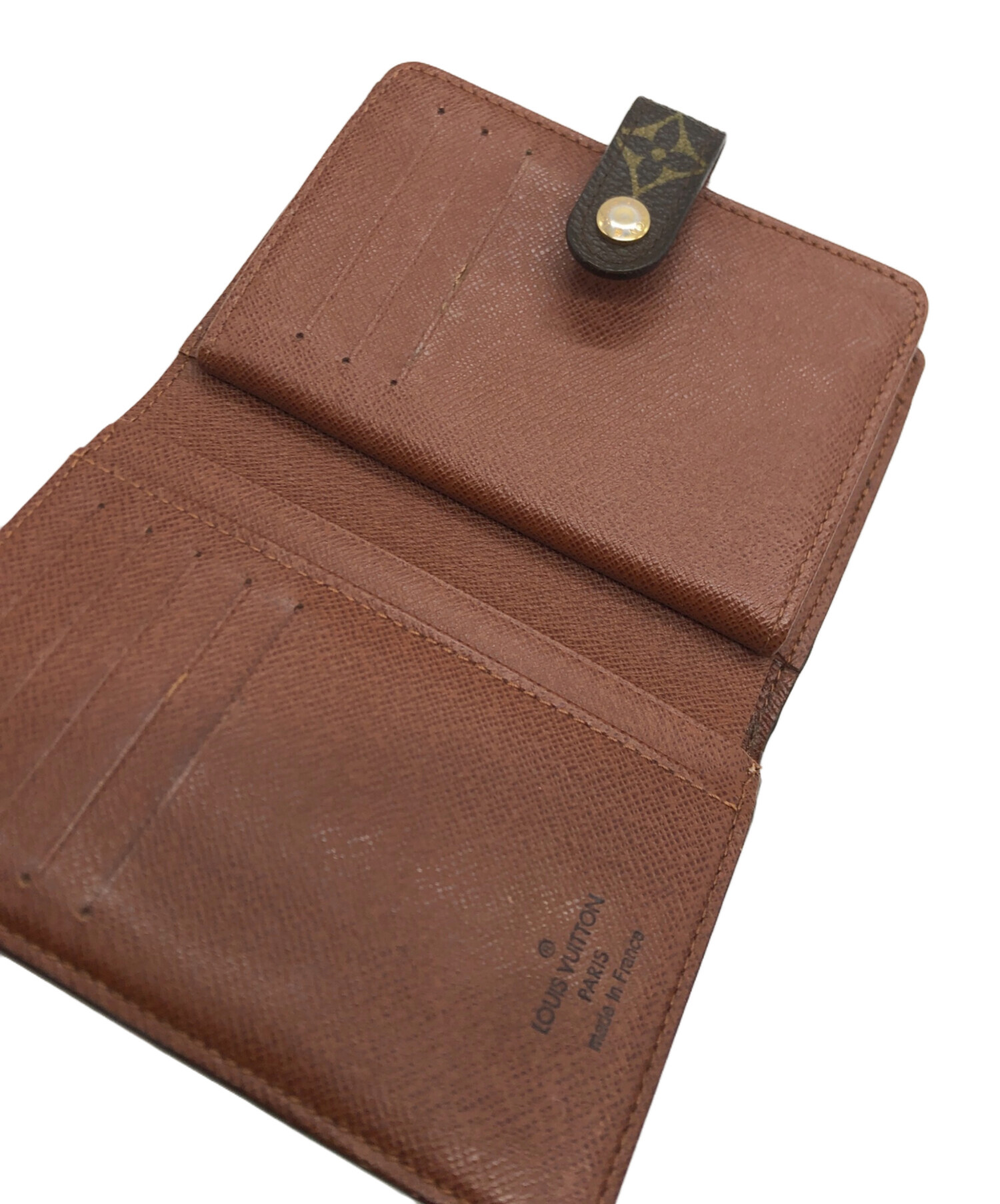 中古・古着通販】LOUIS VUITTON (ルイ ヴィトン) がま口財布 ブラウン