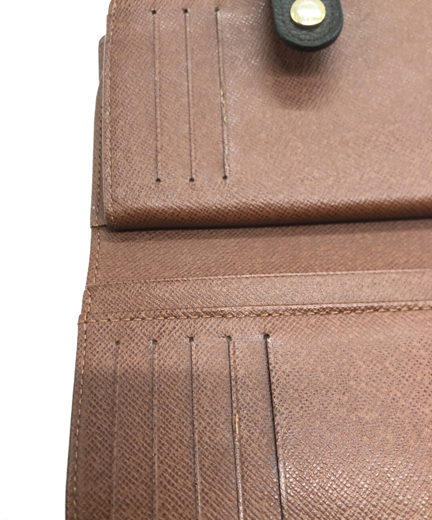 中古・古着通販】LOUIS VUITTON (ルイ ヴィトン) がま口財布 ブラウン